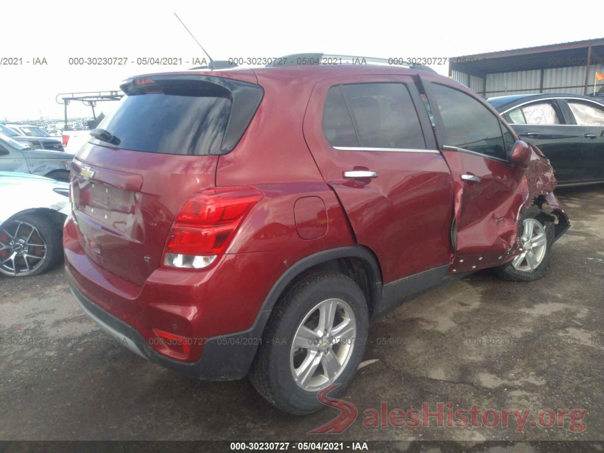 3GNCJPSB0JL211017 2018 CHEVROLET TRAX