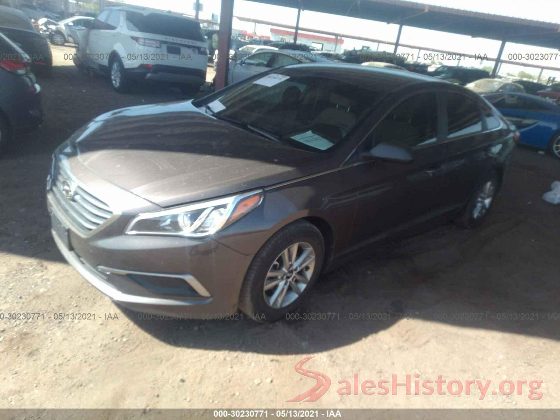 5NPE24AF4HH518279 2017 HYUNDAI SONATA