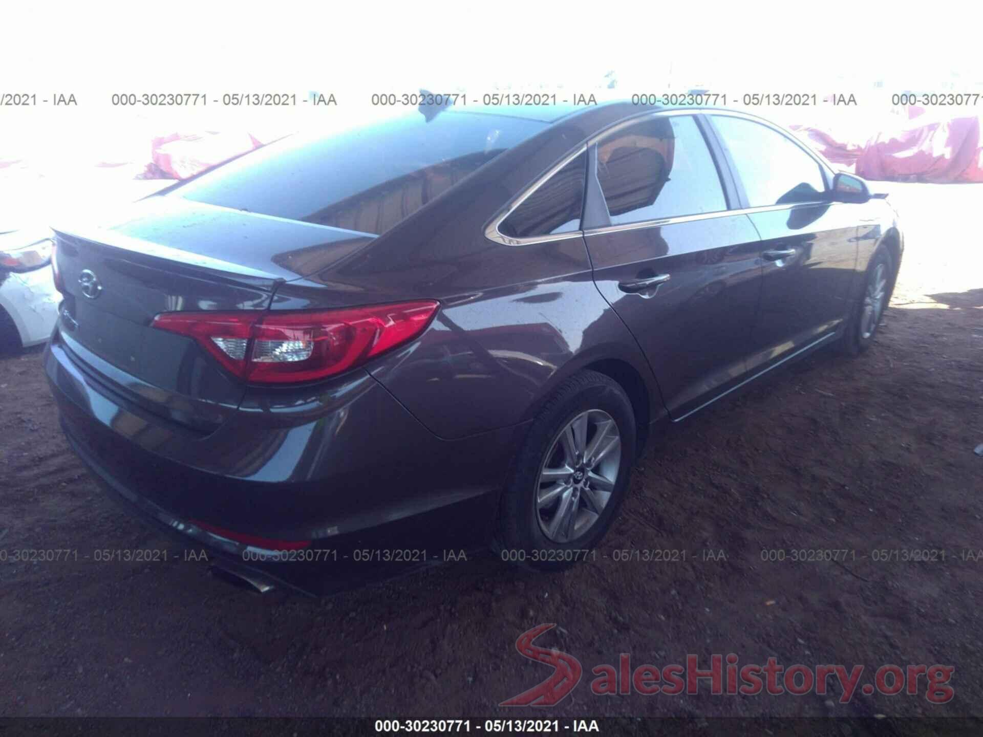 5NPE24AF4HH518279 2017 HYUNDAI SONATA