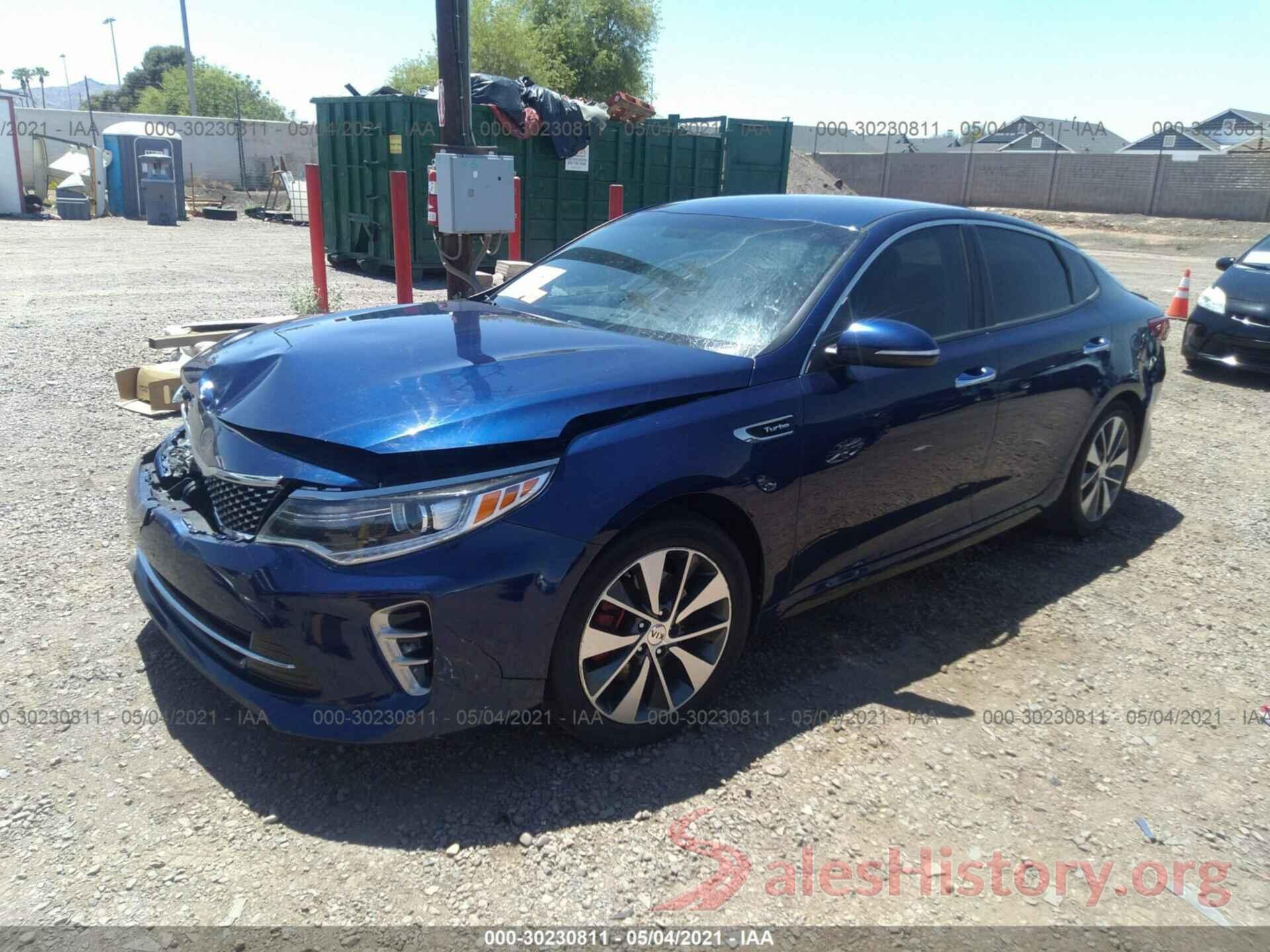 5XXGW4L28GG098656 2016 KIA OPTIMA