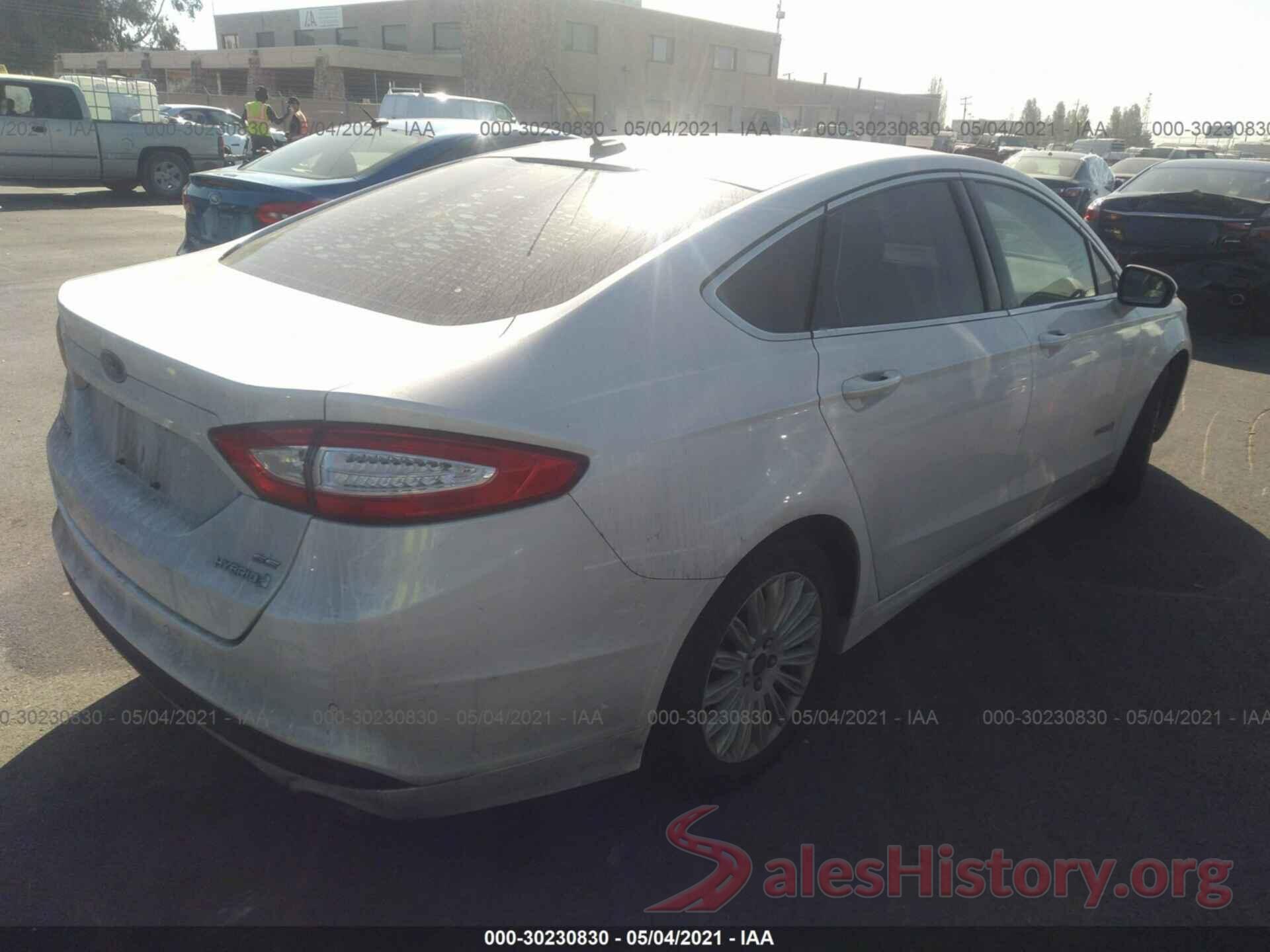 3FA6P0LU6GR329483 2016 FORD FUSION