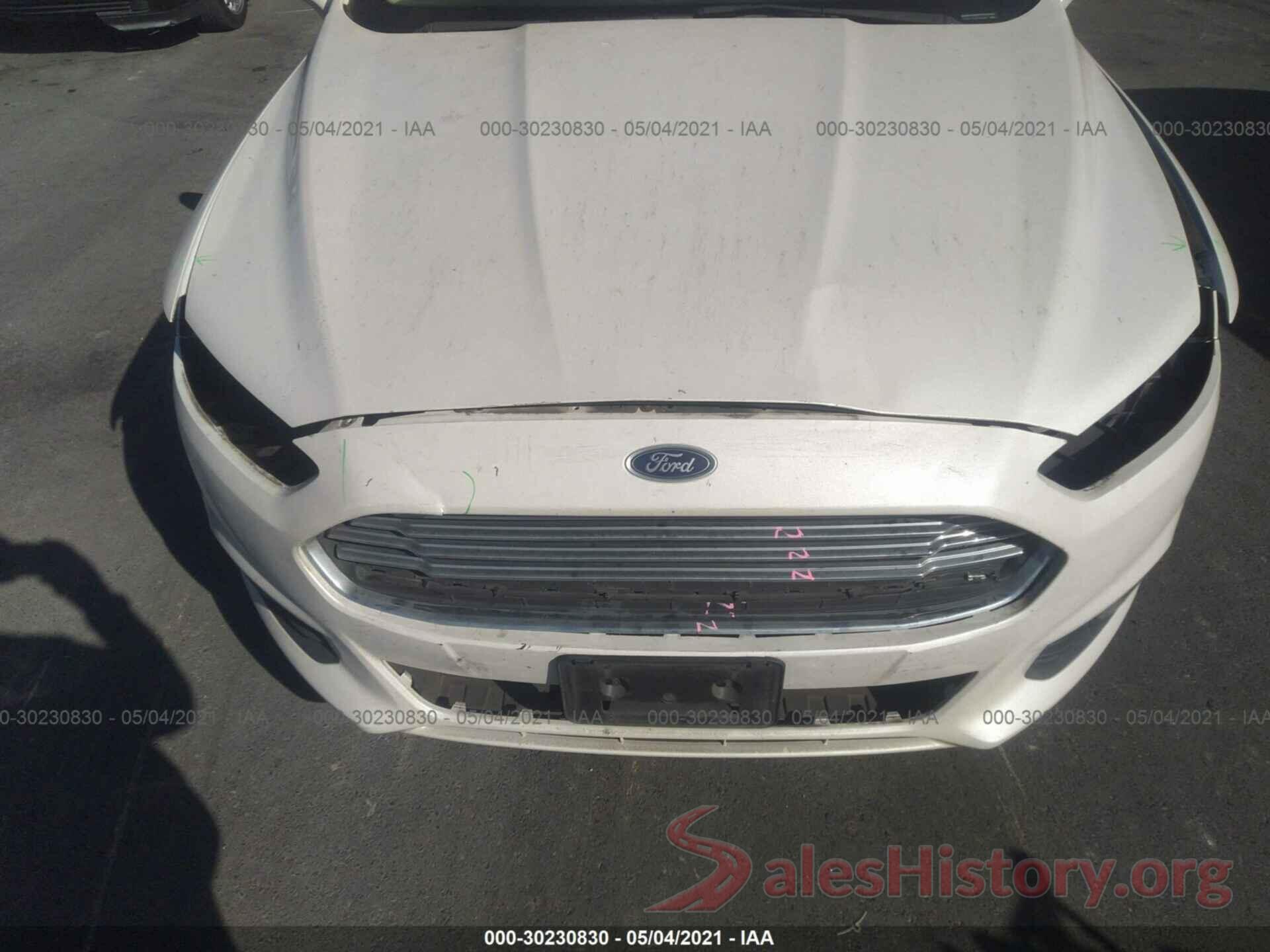 3FA6P0LU6GR329483 2016 FORD FUSION