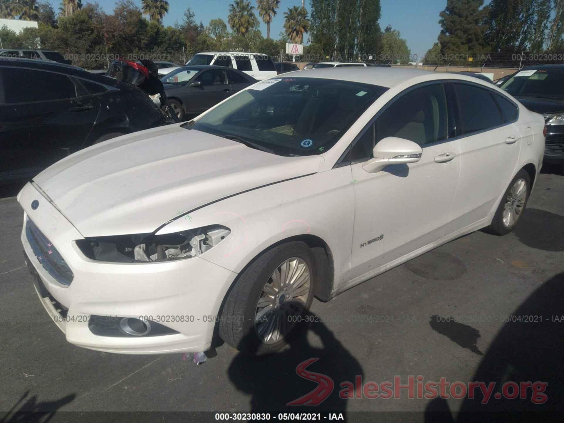 3FA6P0LU6GR329483 2016 FORD FUSION