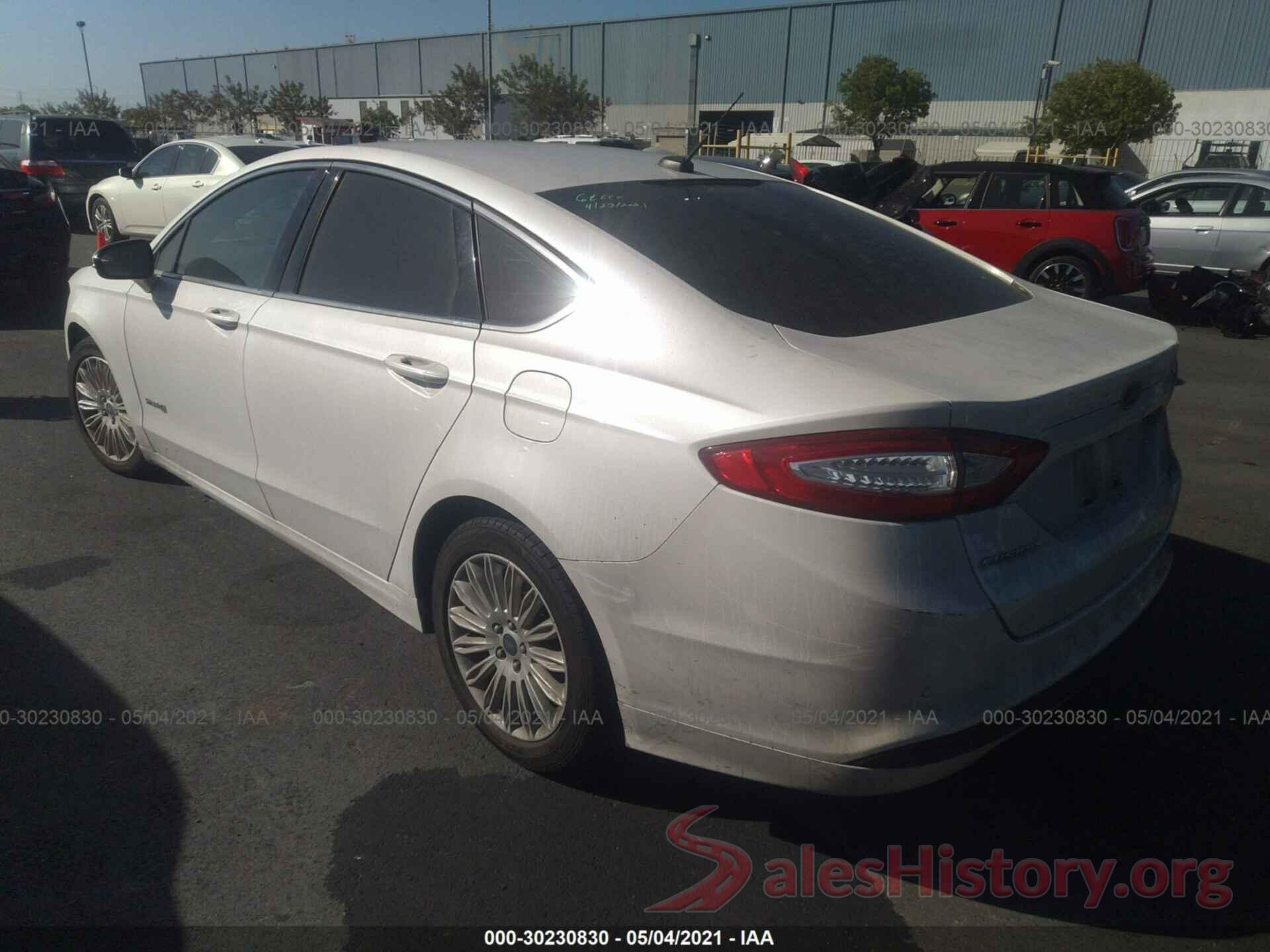 3FA6P0LU6GR329483 2016 FORD FUSION