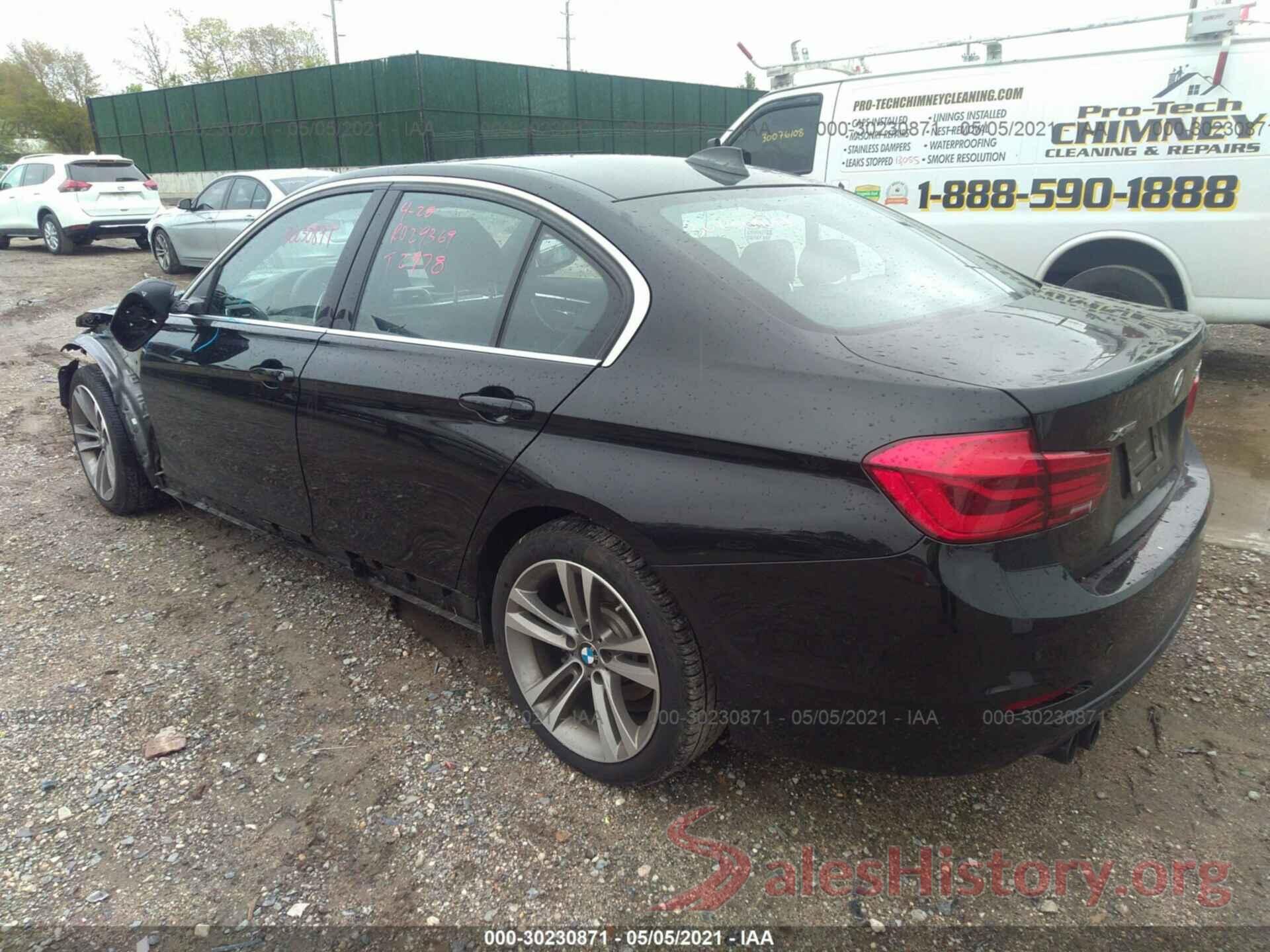 WBA8D9G54JNU71888 2018 BMW 3 SERIES