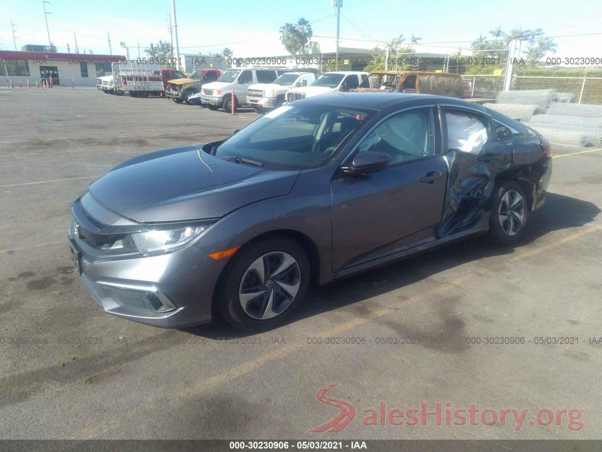 19XFC2F67LE001392 2020 HONDA CIVIC SEDAN