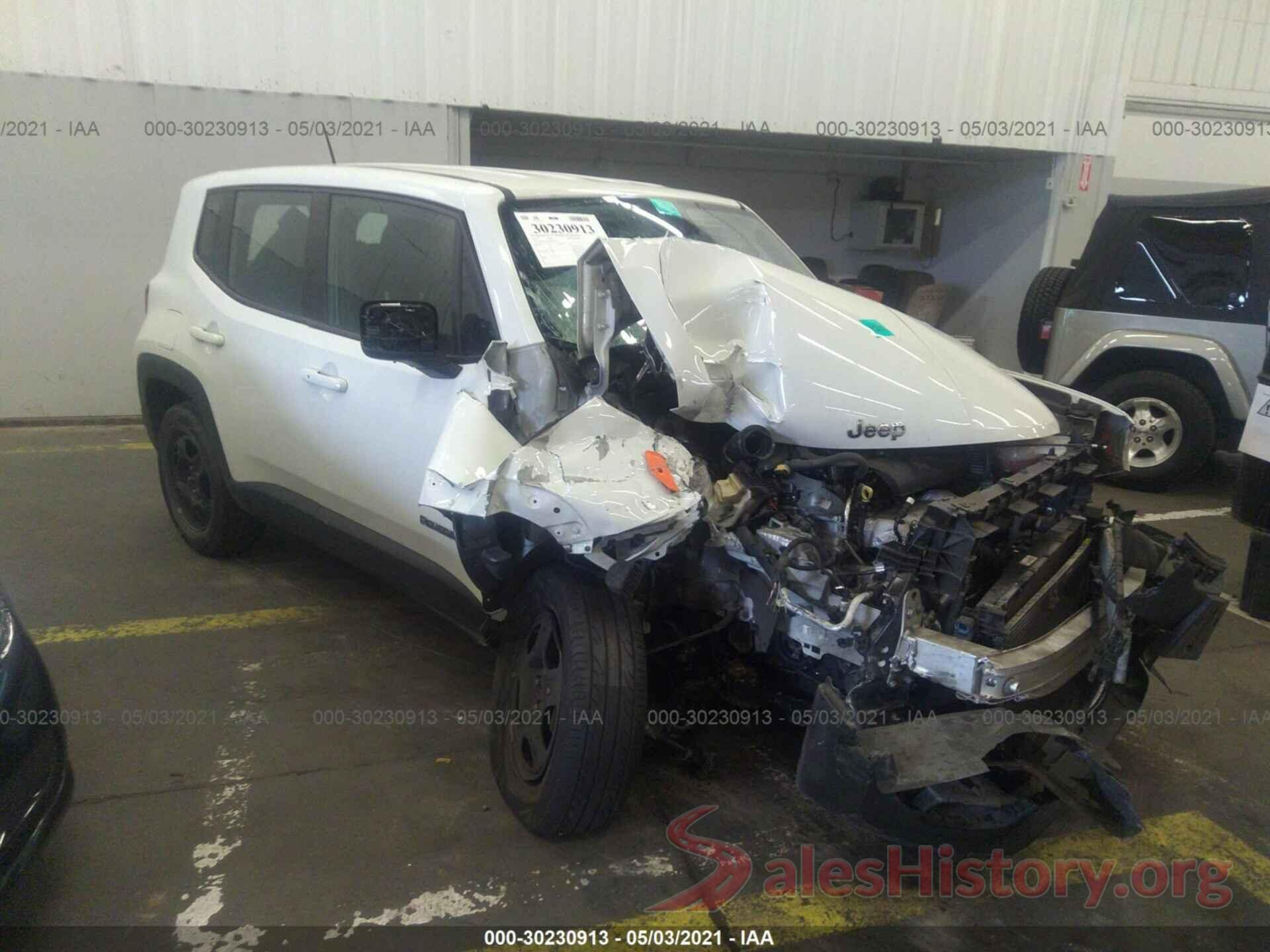 ZACCJAAB6JPG80739 2018 JEEP RENEGADE