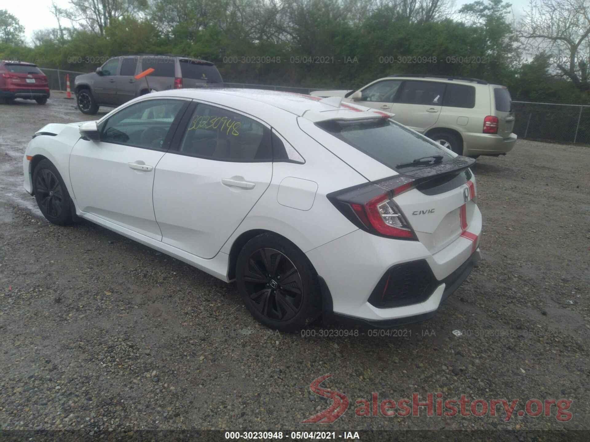 SHHFK7H51HU211085 2017 HONDA CIVIC HATCHBACK