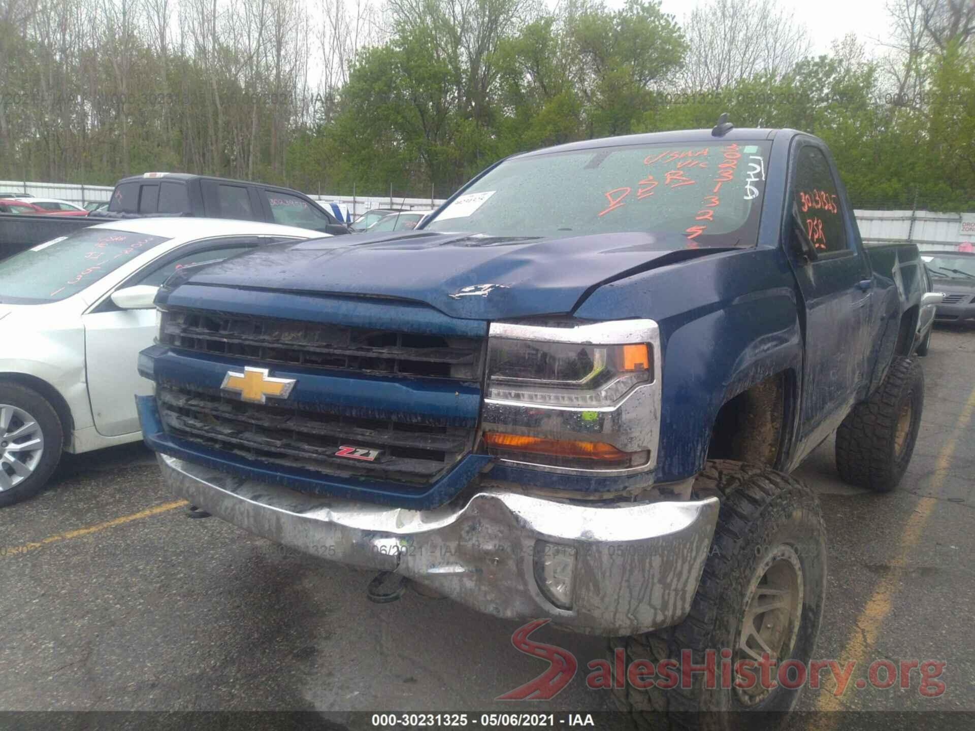 1GCNKREC6GZ325748 2016 CHEVROLET SILVERADO 1500