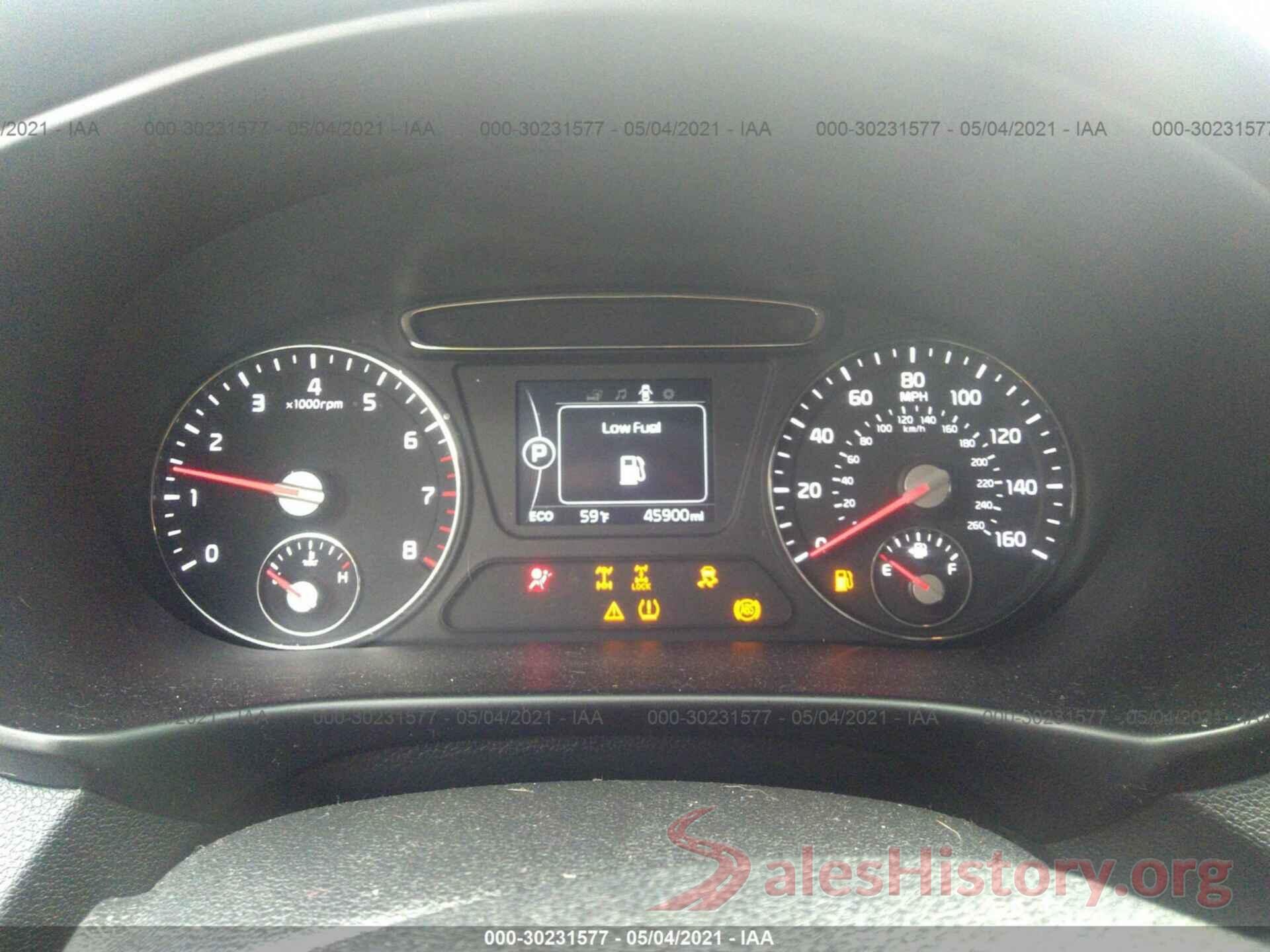 5XYPGDA53HG249684 2017 KIA SORENTO