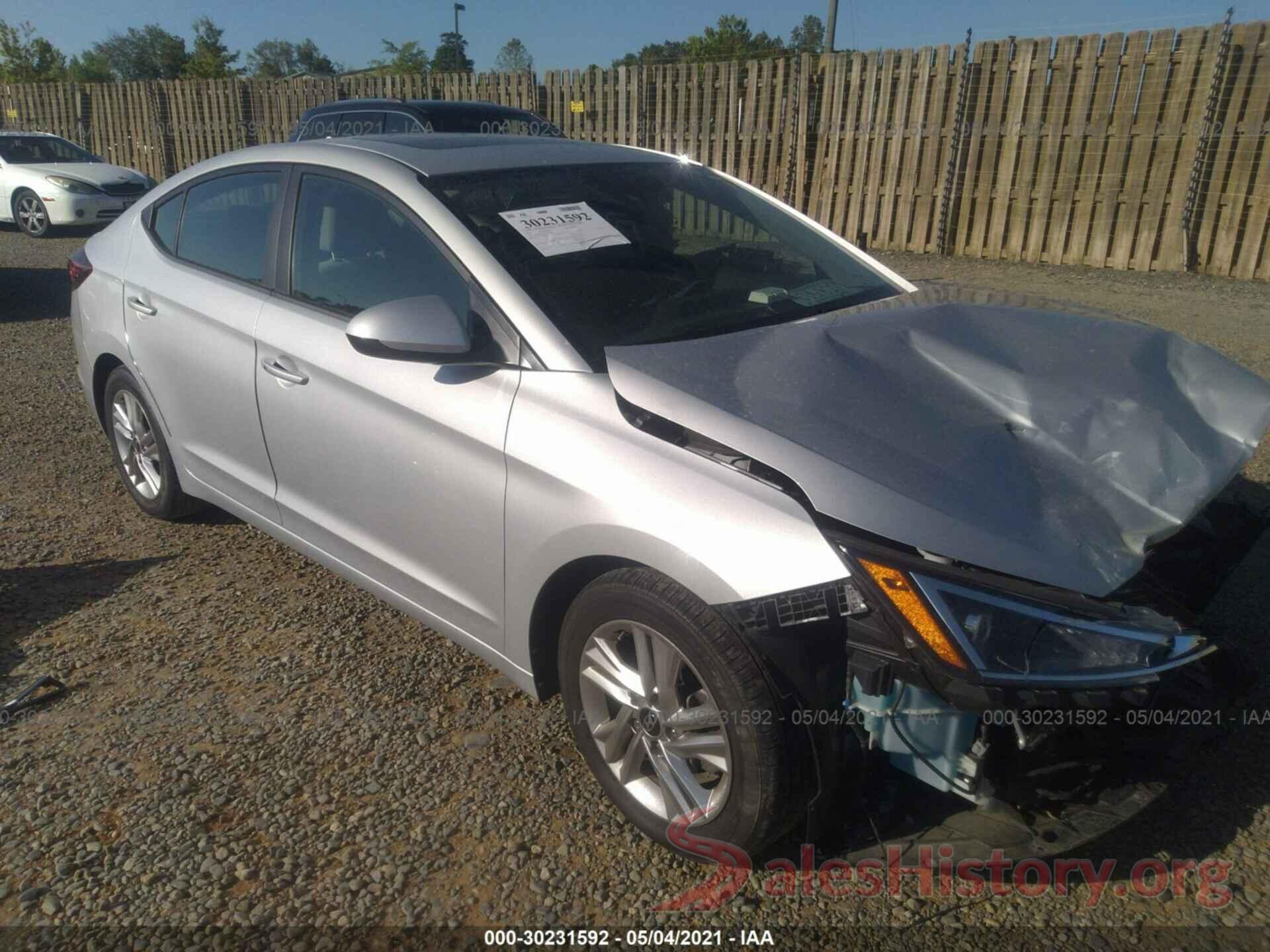 5NPD84LF9KH464427 2019 HYUNDAI ELANTRA