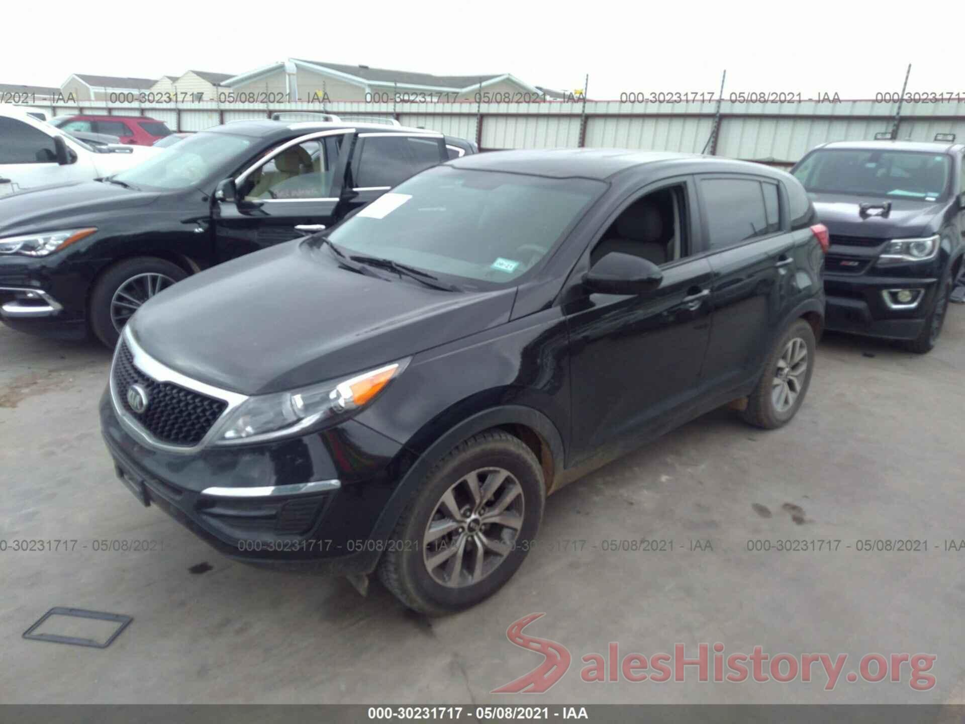 KNDPB3AC1G7877312 2016 KIA SPORTAGE