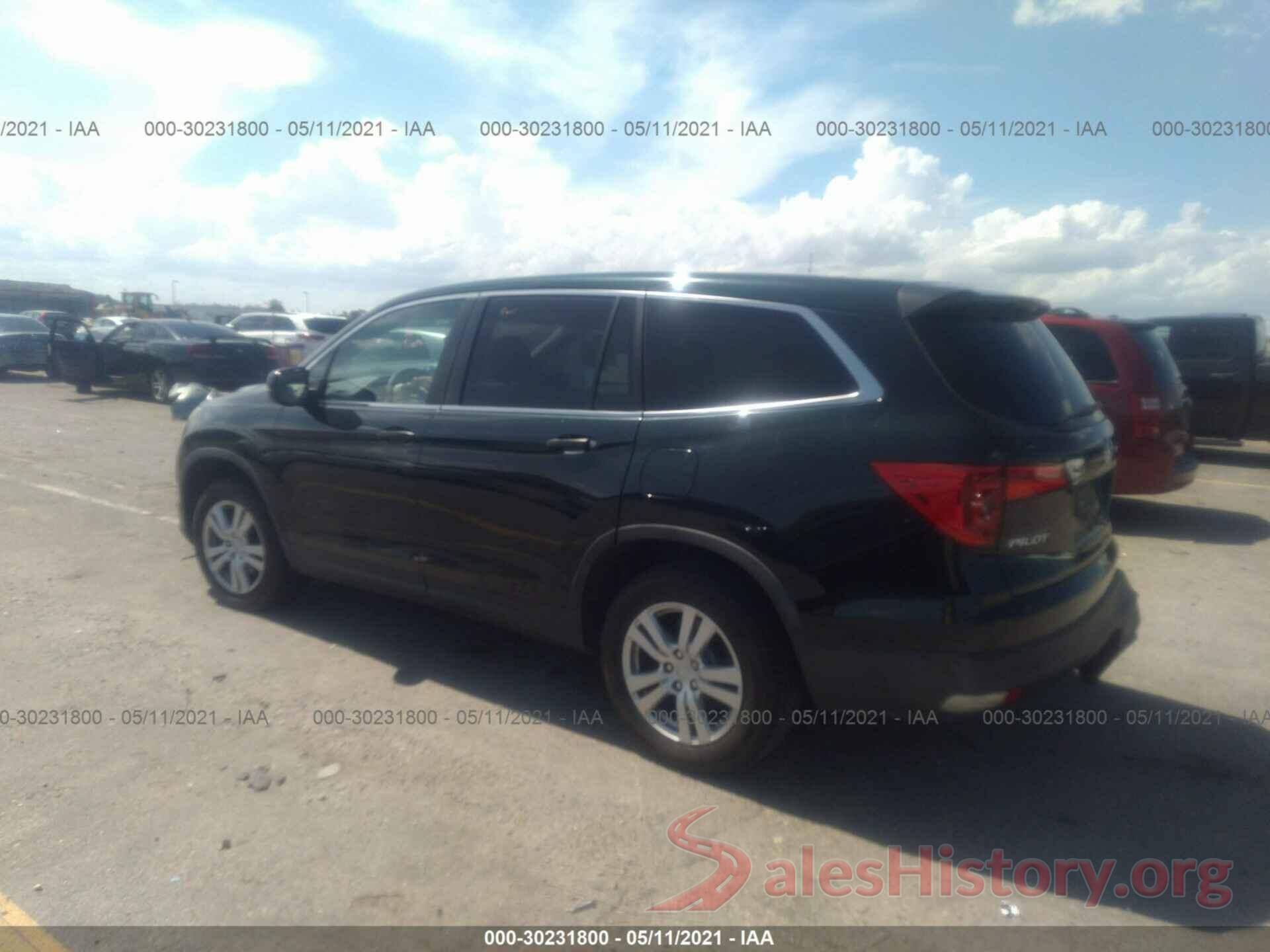 5FNYF5H13GB046607 2016 HONDA PILOT