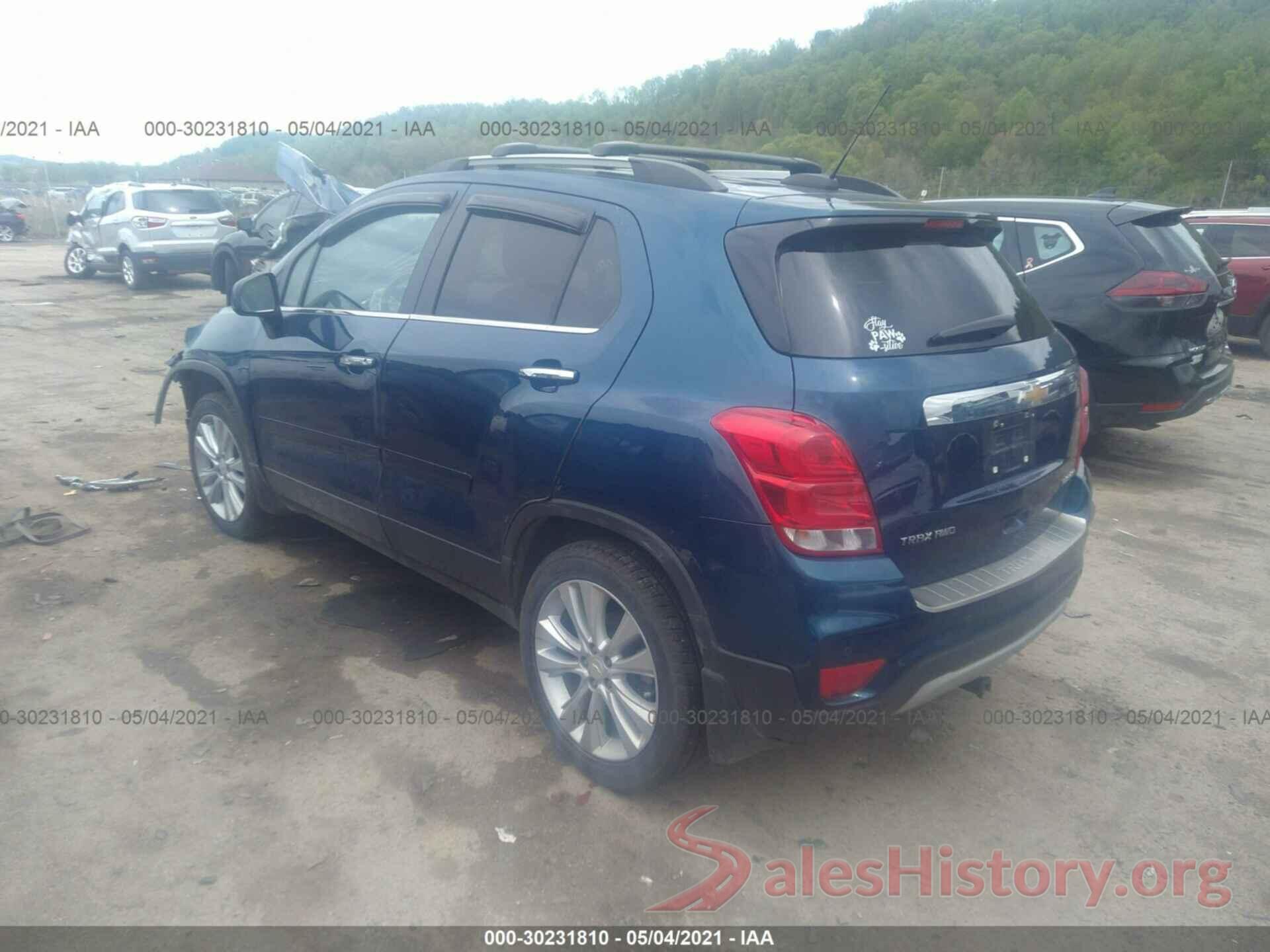 3GNCJRSB6KL163004 2019 CHEVROLET TRAX