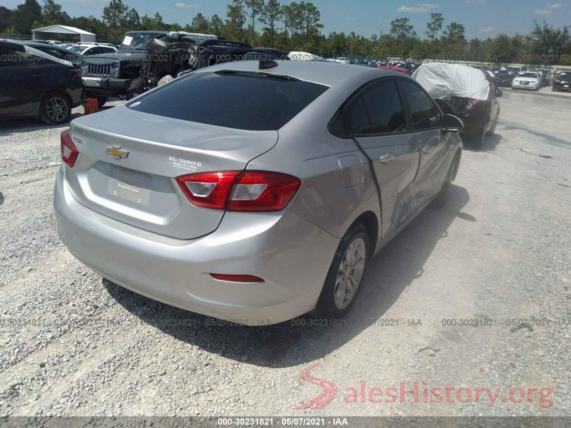 1G1BC5SM1K7127274 2019 CHEVROLET CRUZE