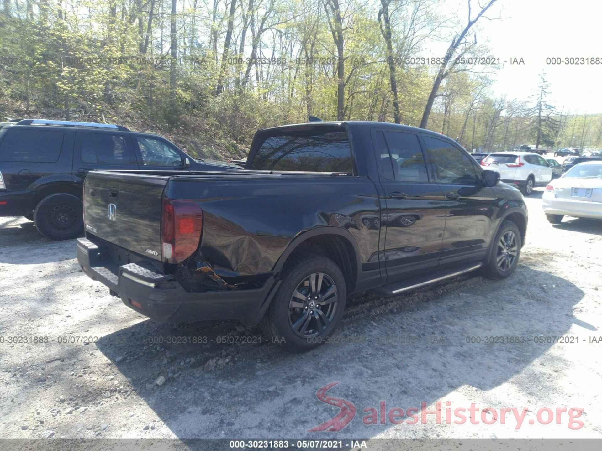 5FPYK3F19JB001138 2018 HONDA RIDGELINE