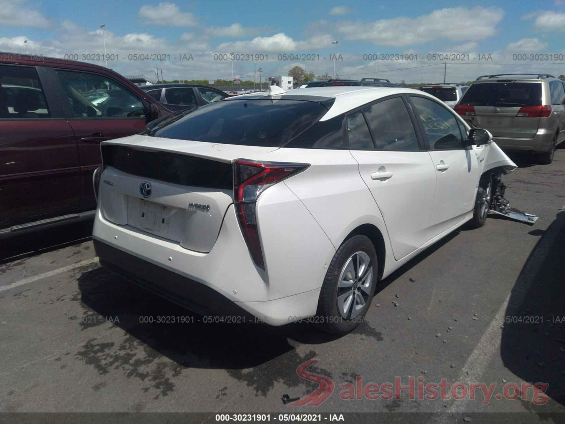 JTDKBRFU9H3047023 2017 TOYOTA PRIUS