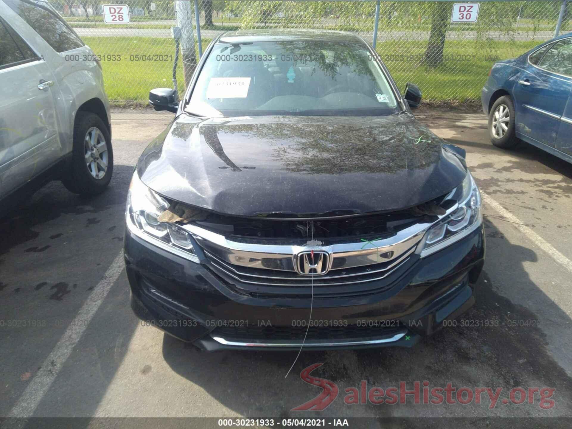 1HGCR3F89HA016917 2017 HONDA ACCORD SEDAN