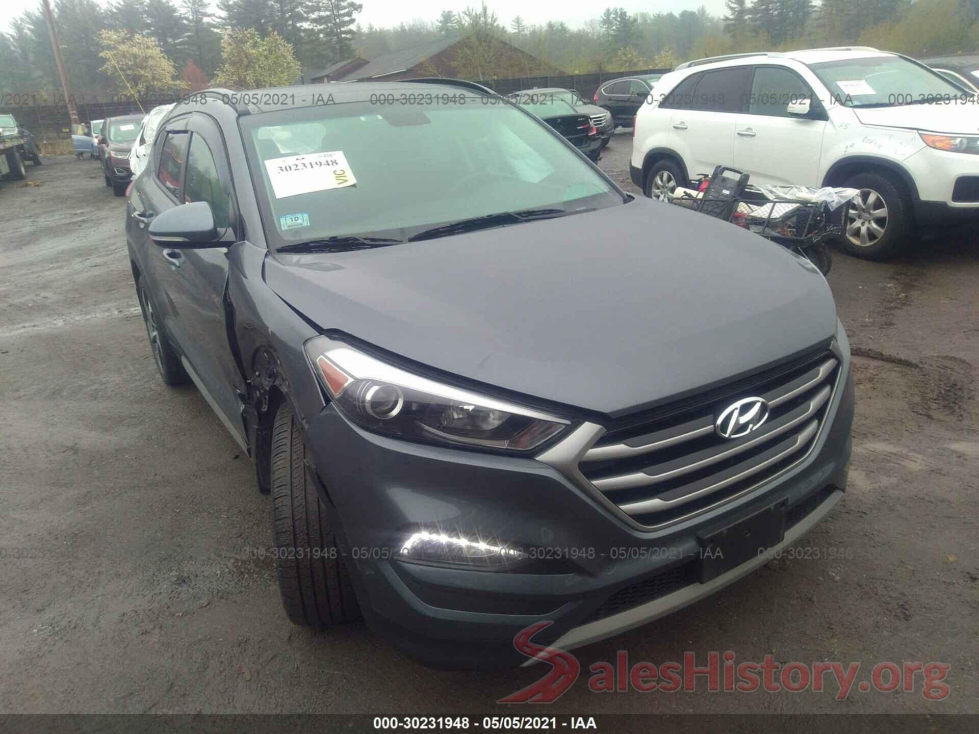 KM8J3CA27JU629127 2018 HYUNDAI TUCSON