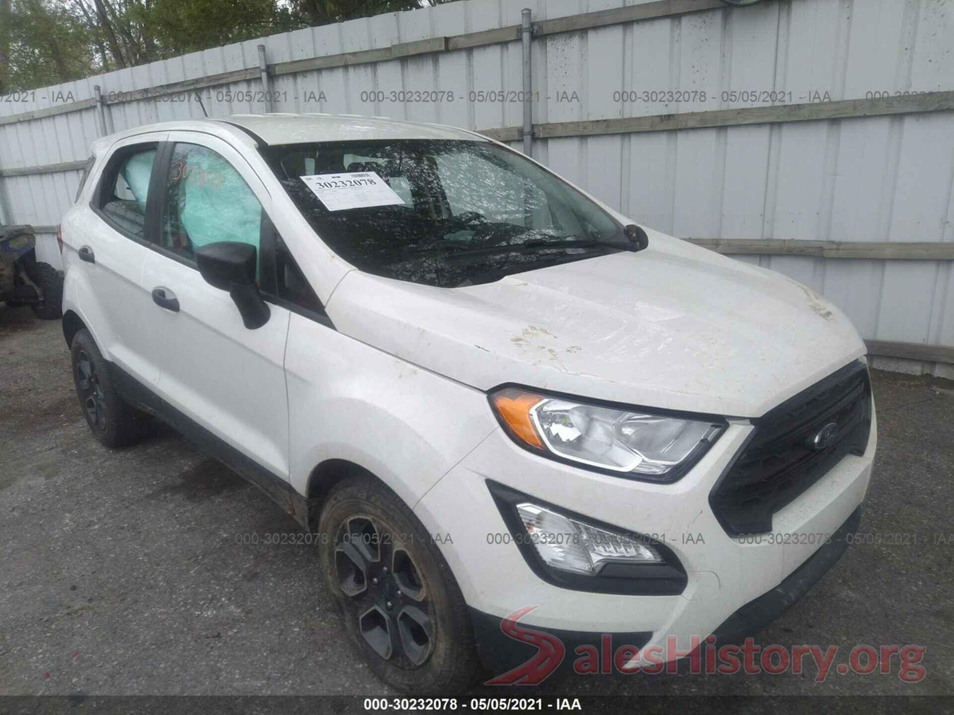 MAJ3P1RE1JC185713 2018 FORD ECOSPORT