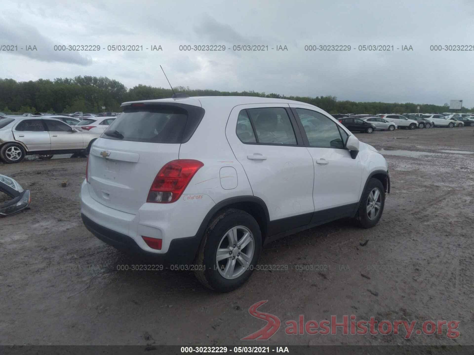 3GNCJKSB3KL405108 2019 CHEVROLET TRAX