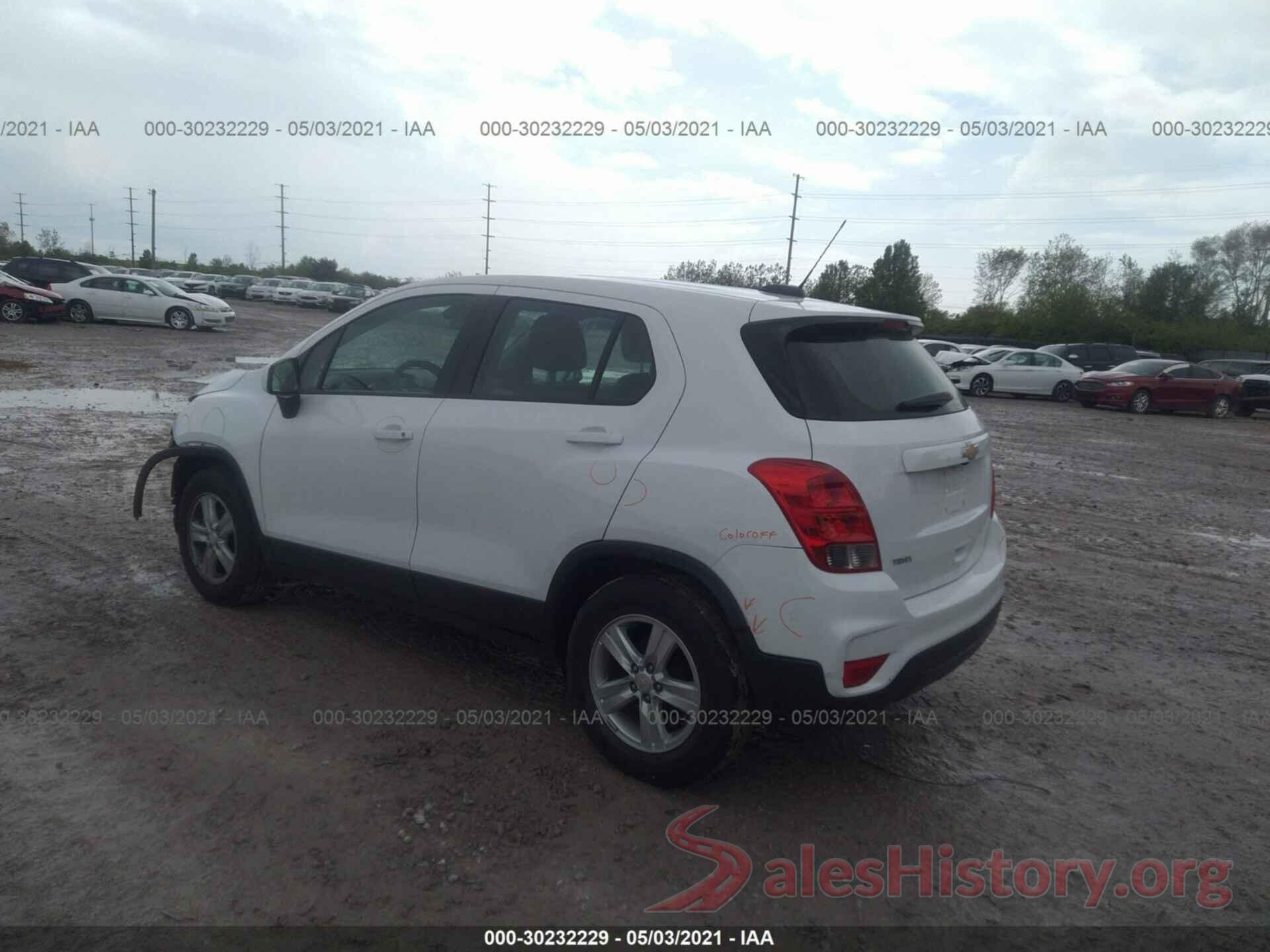 3GNCJKSB3KL405108 2019 CHEVROLET TRAX