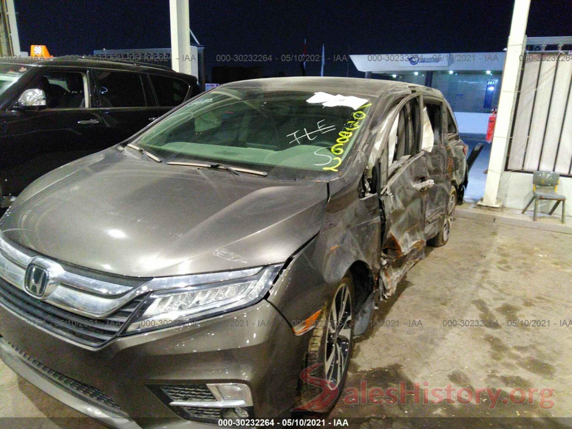 5FNRL6H97KB103862 2019 HONDA ODYSSEY