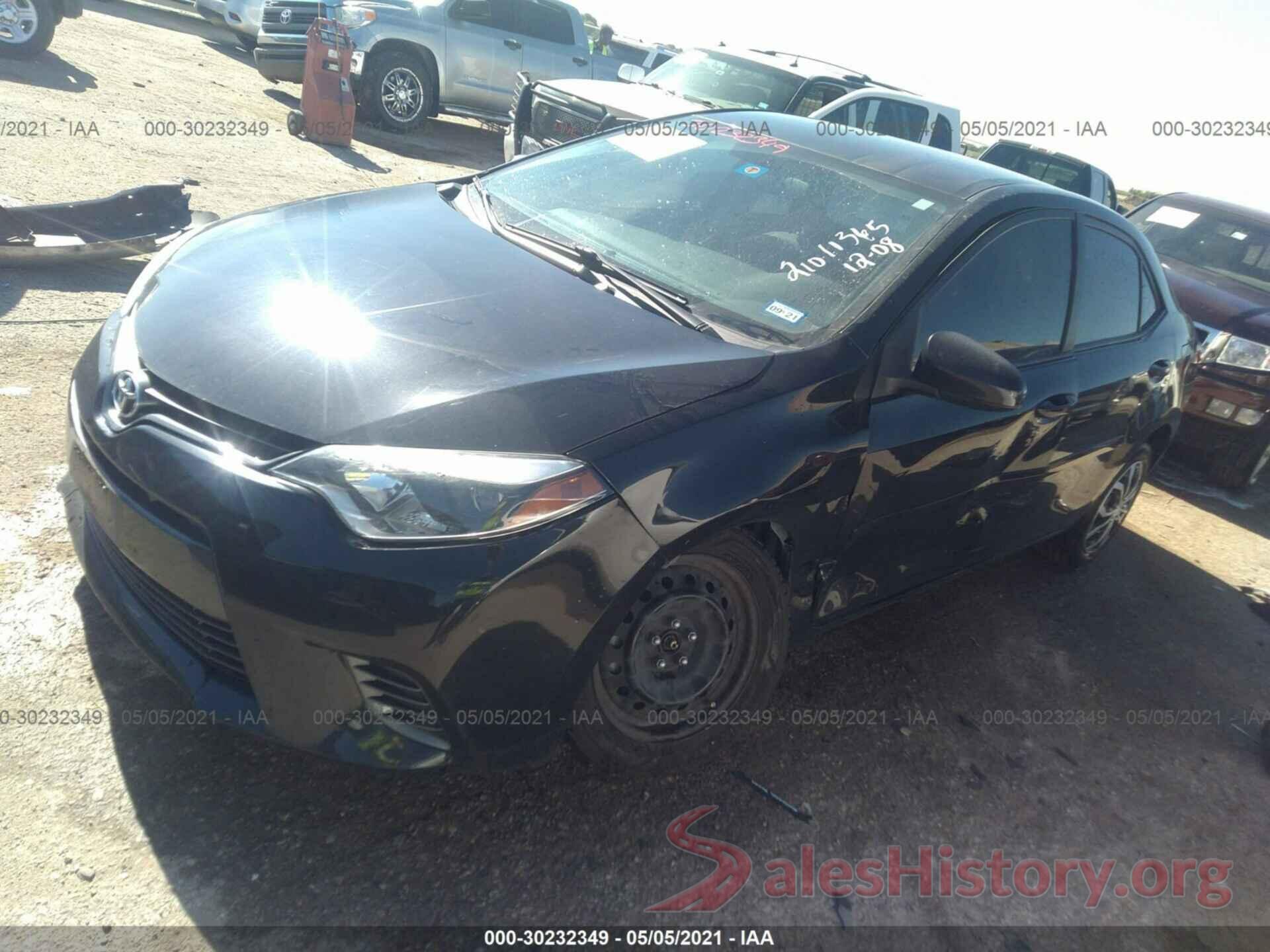 5YFBURHE8GP566375 2016 TOYOTA COROLLA