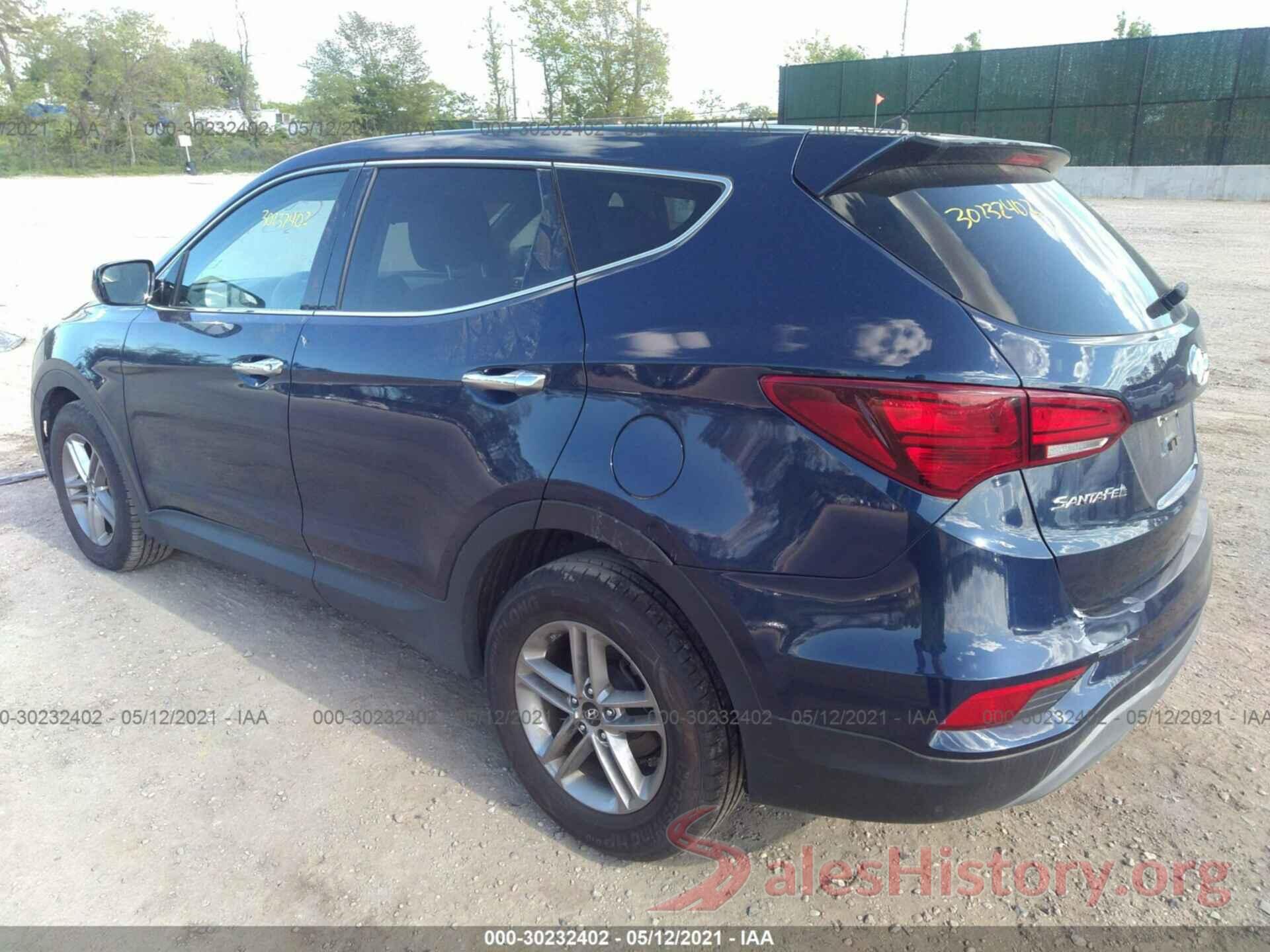 5XYZT3LB5JG542865 2018 HYUNDAI SANTA FE SPORT