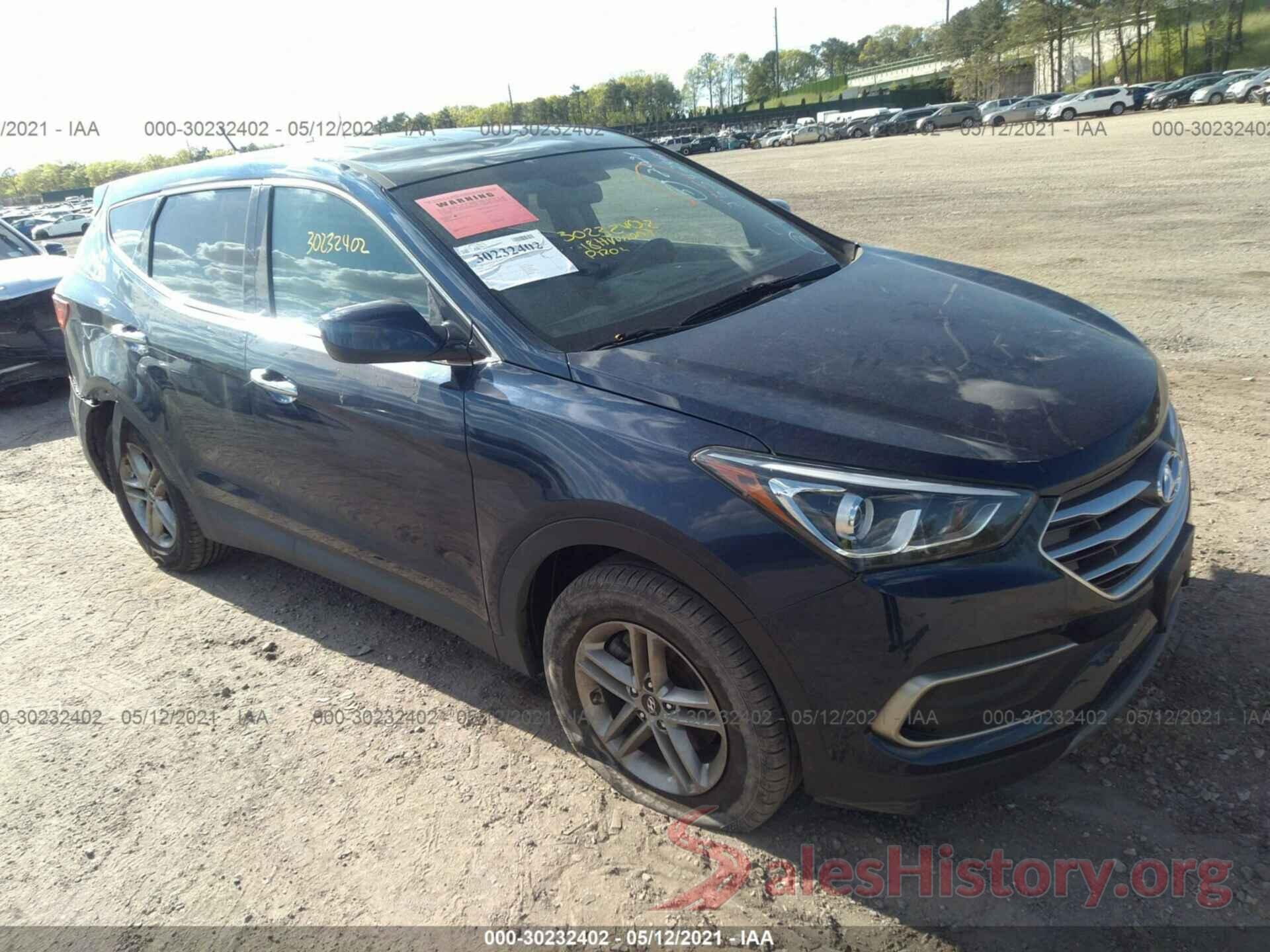 5XYZT3LB5JG542865 2018 HYUNDAI SANTA FE SPORT