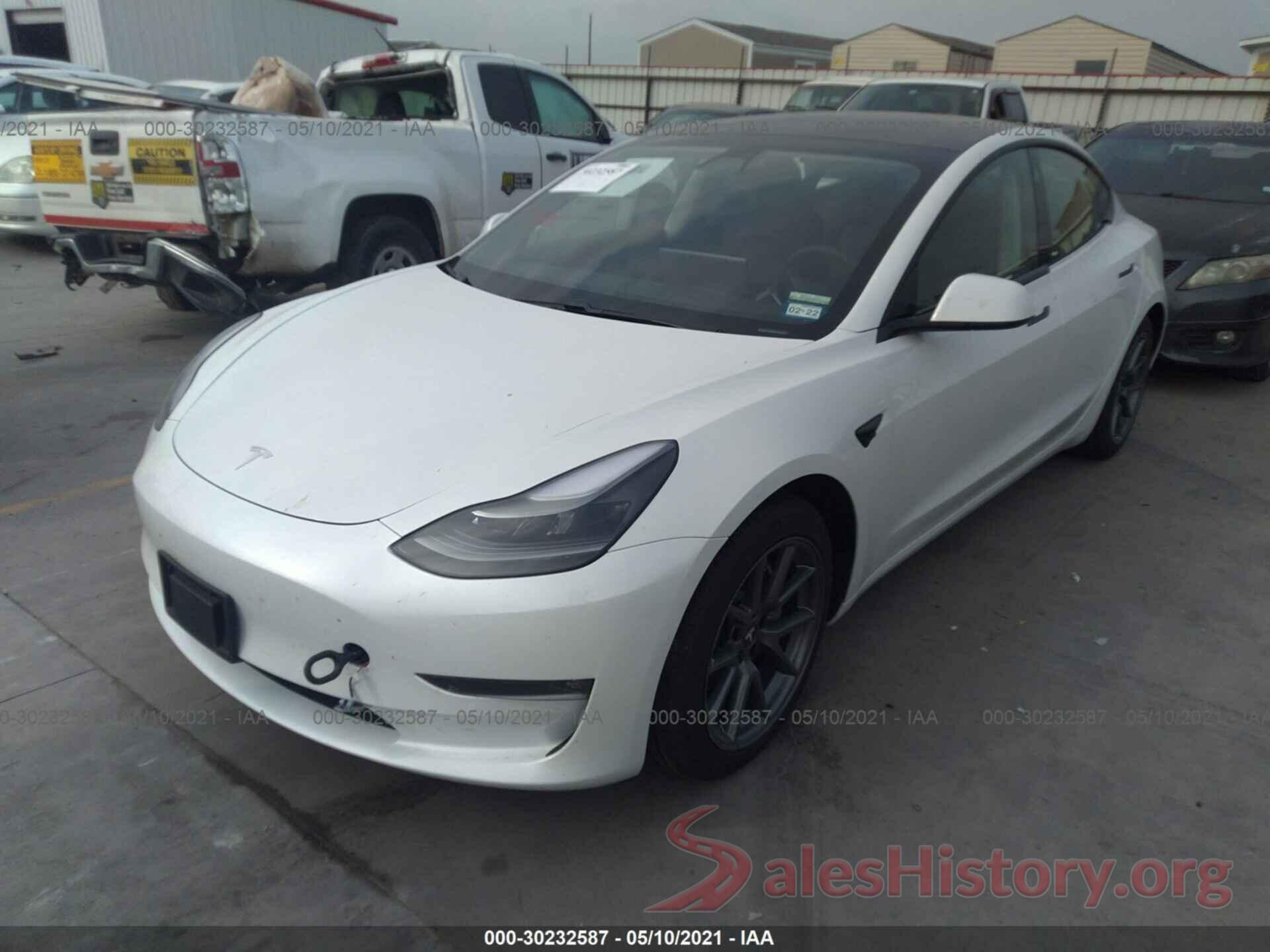 5YJ3E1EB8MF902708 2021 TESLA MODEL 3