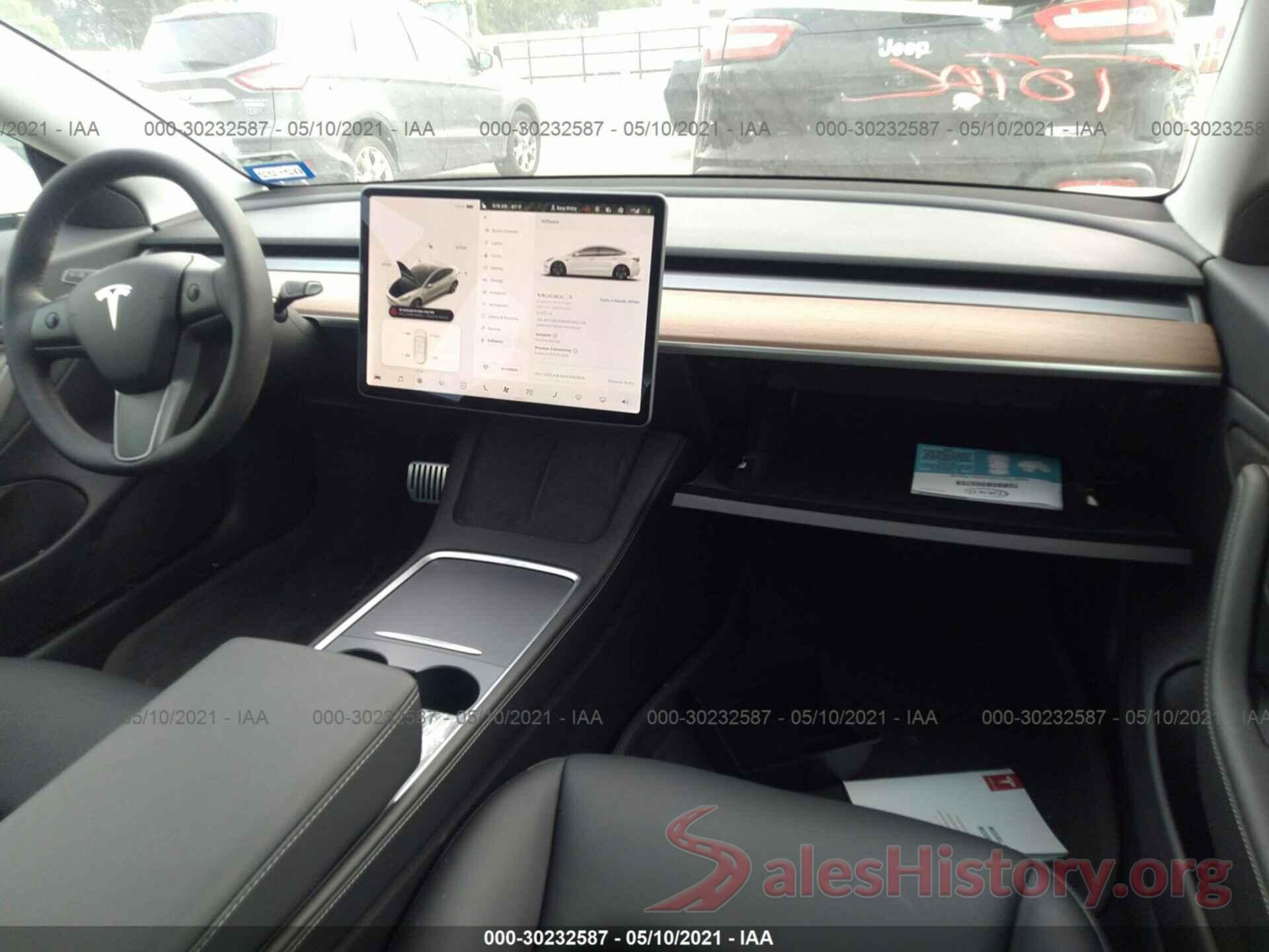 5YJ3E1EB8MF902708 2021 TESLA MODEL 3