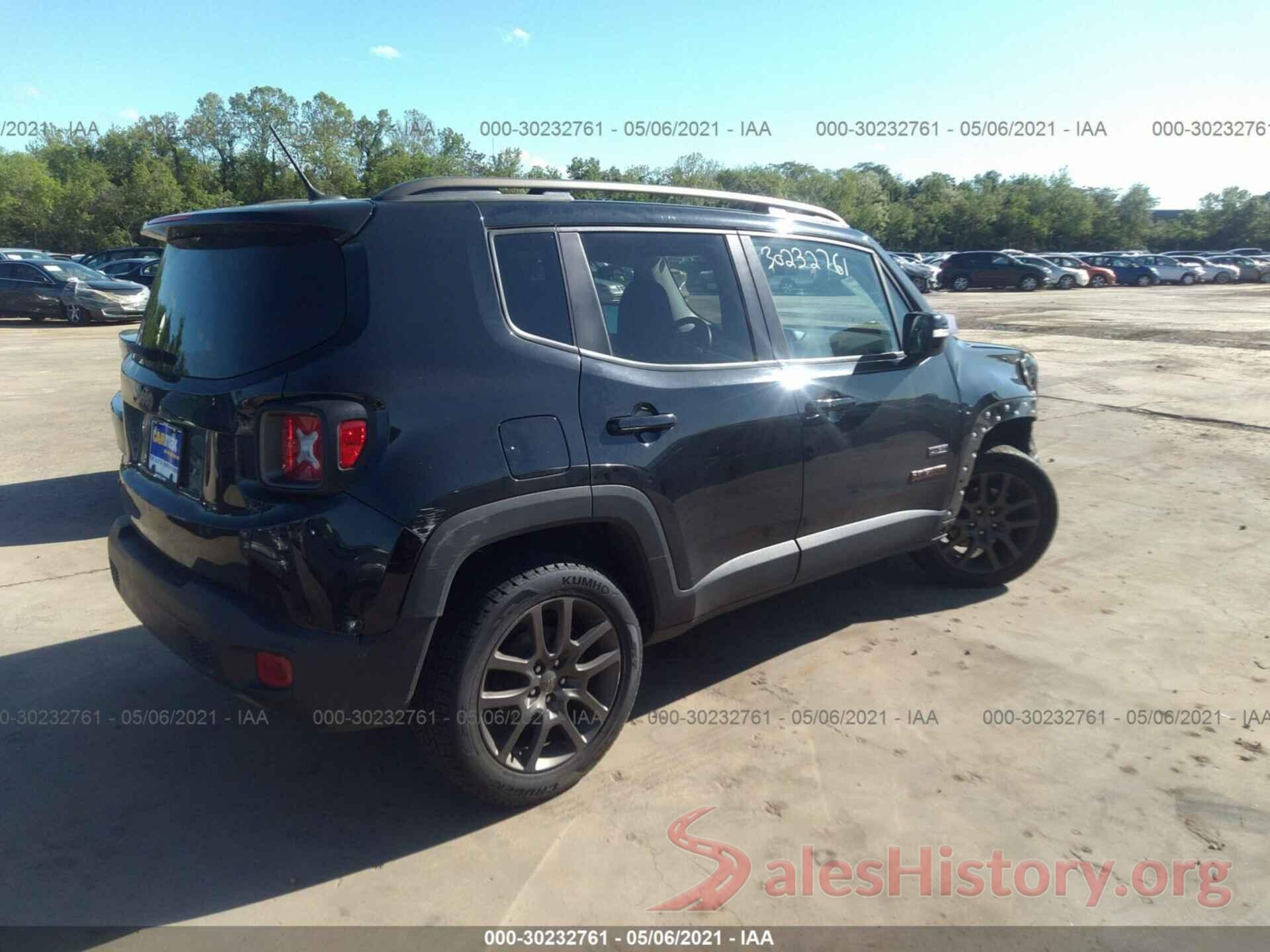 ZACCJBBT3GPD73230 2016 JEEP RENEGADE