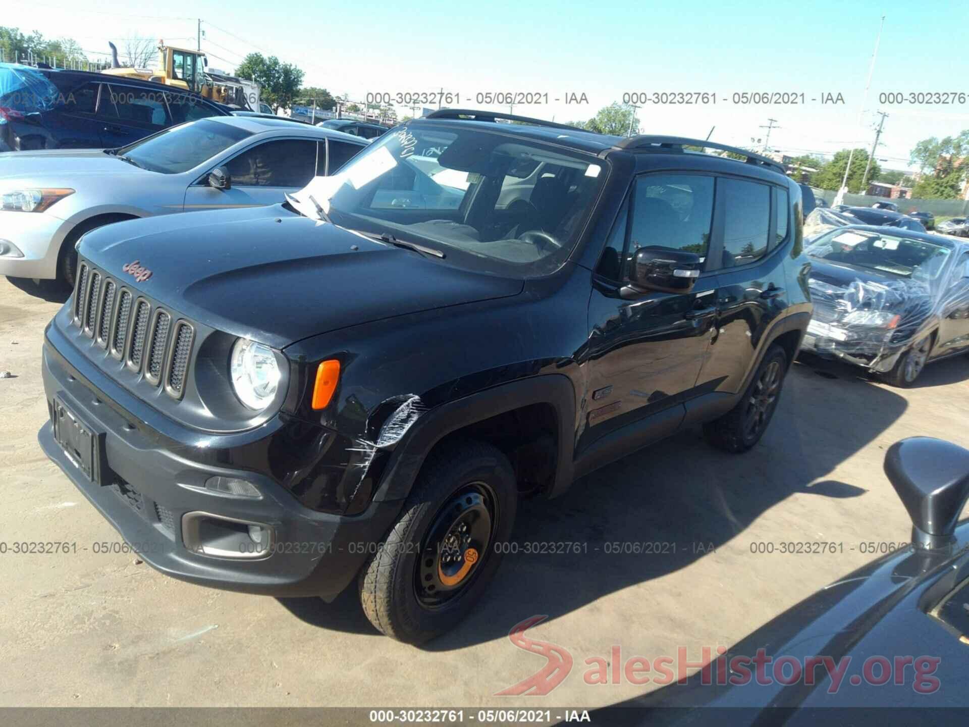 ZACCJBBT3GPD73230 2016 JEEP RENEGADE