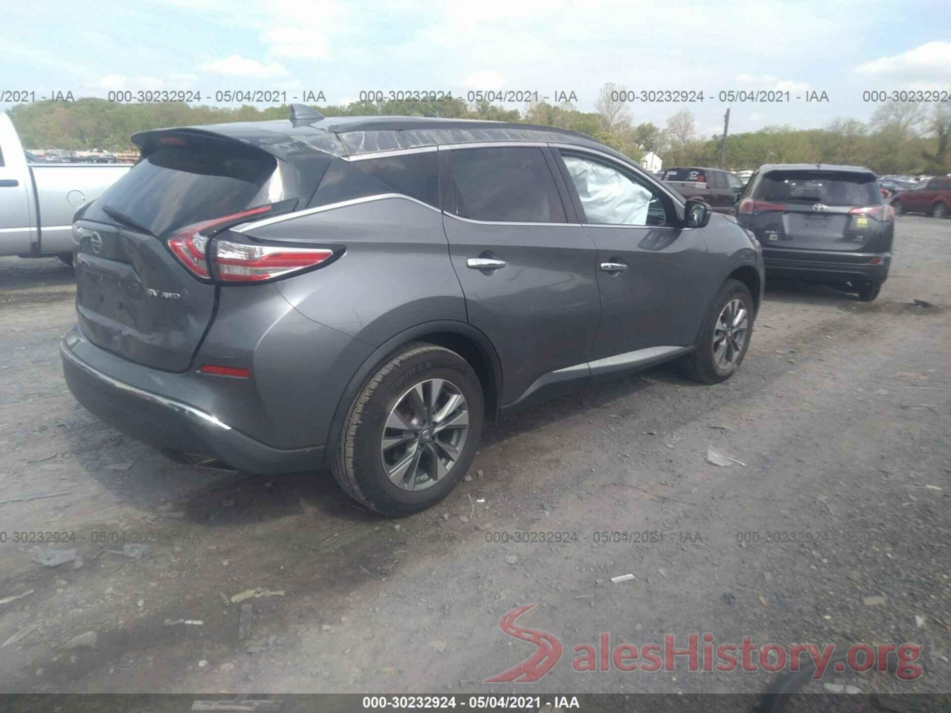 5N1AZ2MH6JN125932 2018 NISSAN MURANO