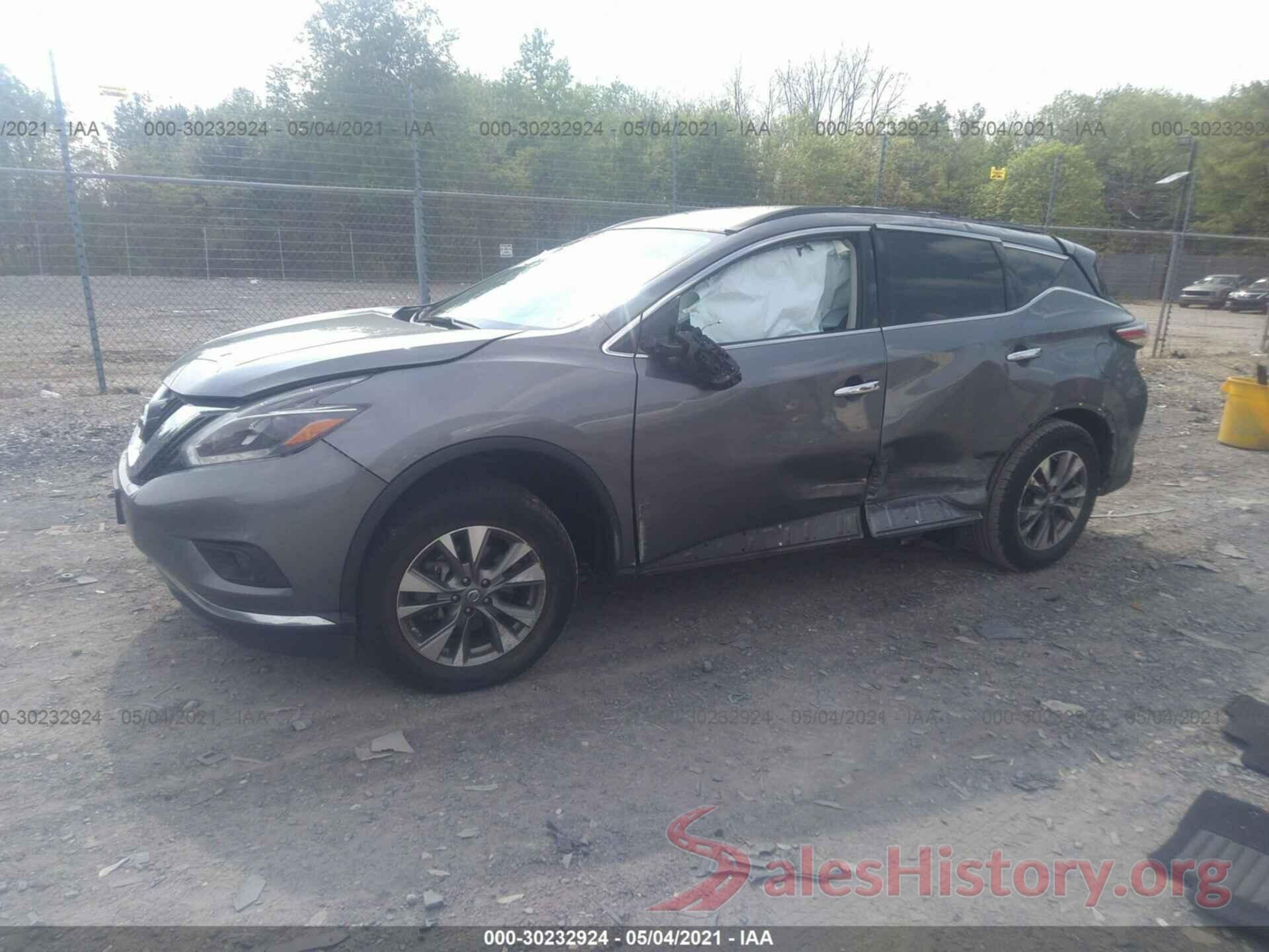 5N1AZ2MH6JN125932 2018 NISSAN MURANO