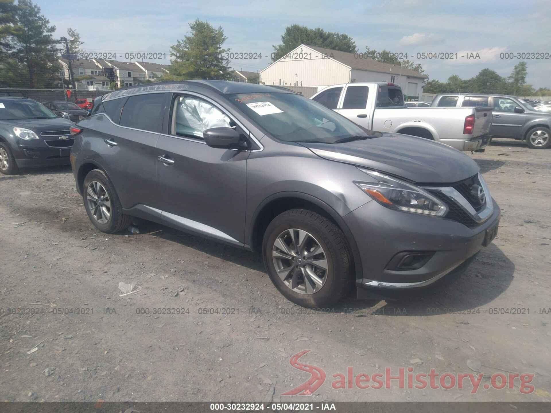 5N1AZ2MH6JN125932 2018 NISSAN MURANO