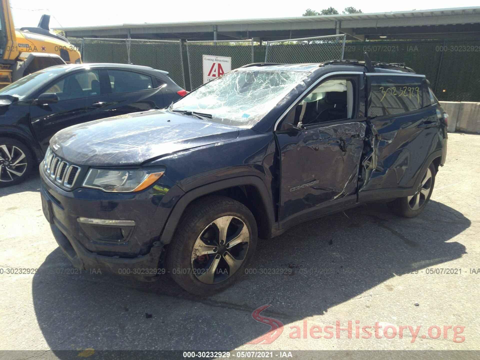 3C4NJDBB0JT177645 2018 JEEP COMPASS