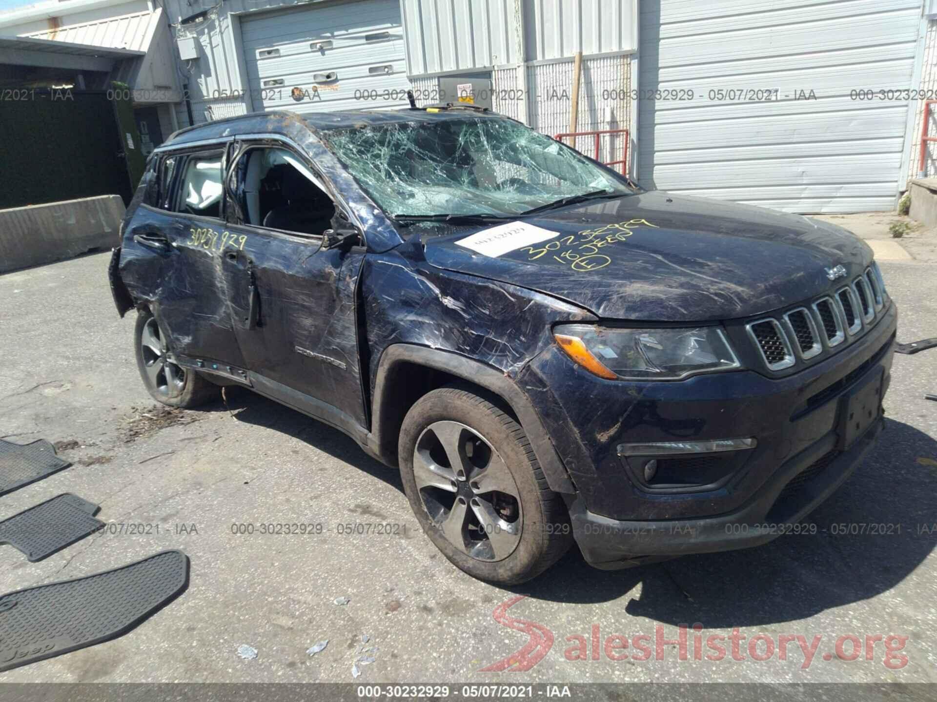 3C4NJDBB0JT177645 2018 JEEP COMPASS