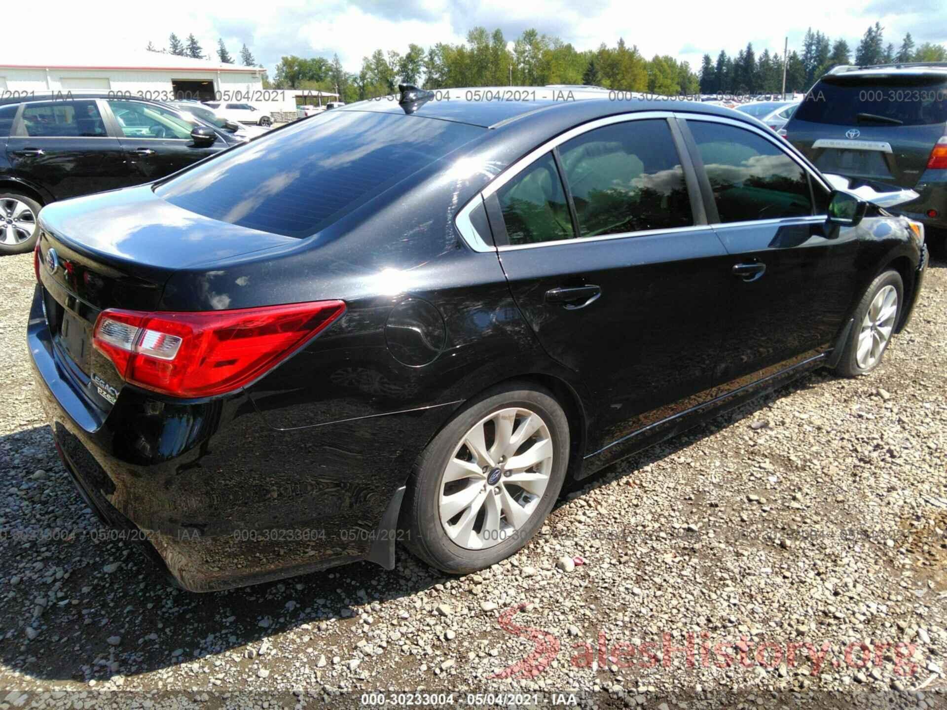 4S3BNAC6XH3047918 2017 SUBARU LEGACY