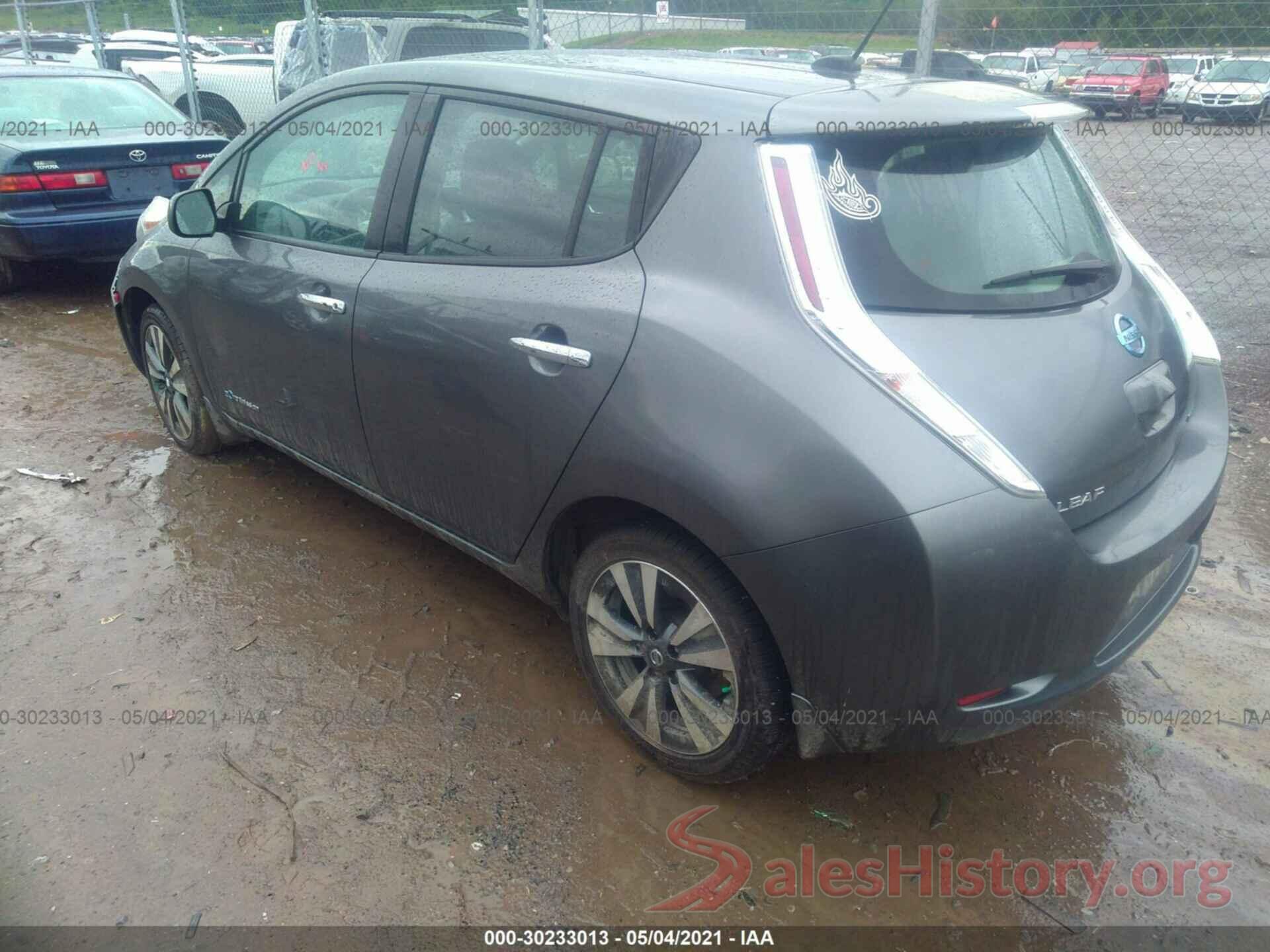 1N4BZ0CP8GC310533 2016 NISSAN LEAF