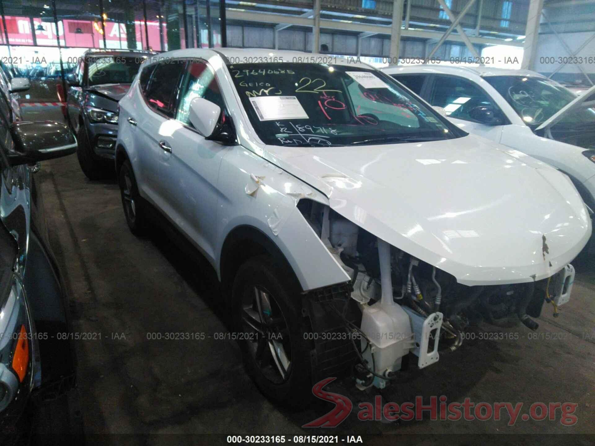 000ZT3LB9JH081059 2018 HYUNDAI SANTA FE SPORT