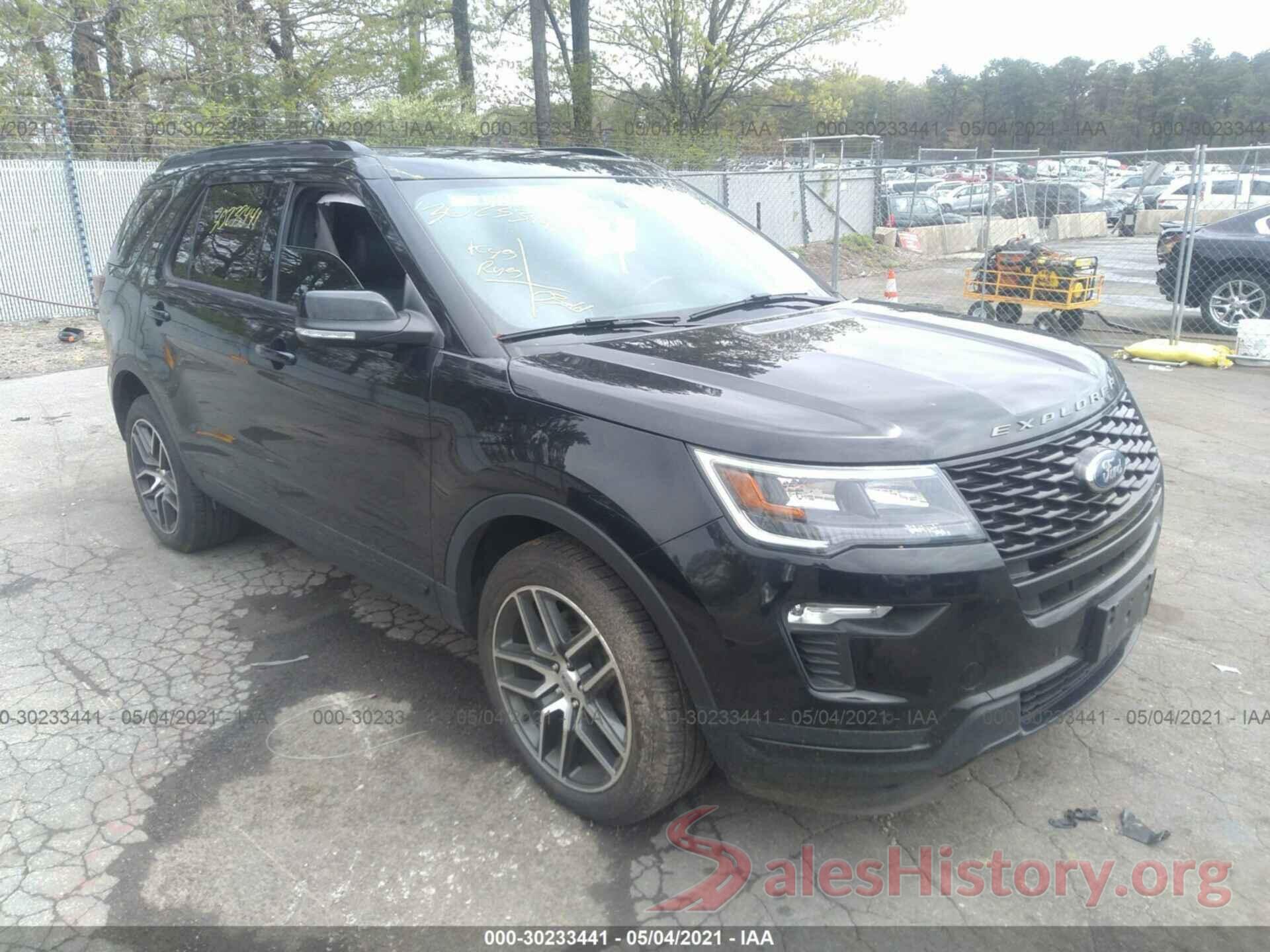 1FM5K8GT7KGA48356 2019 FORD EXPLORER