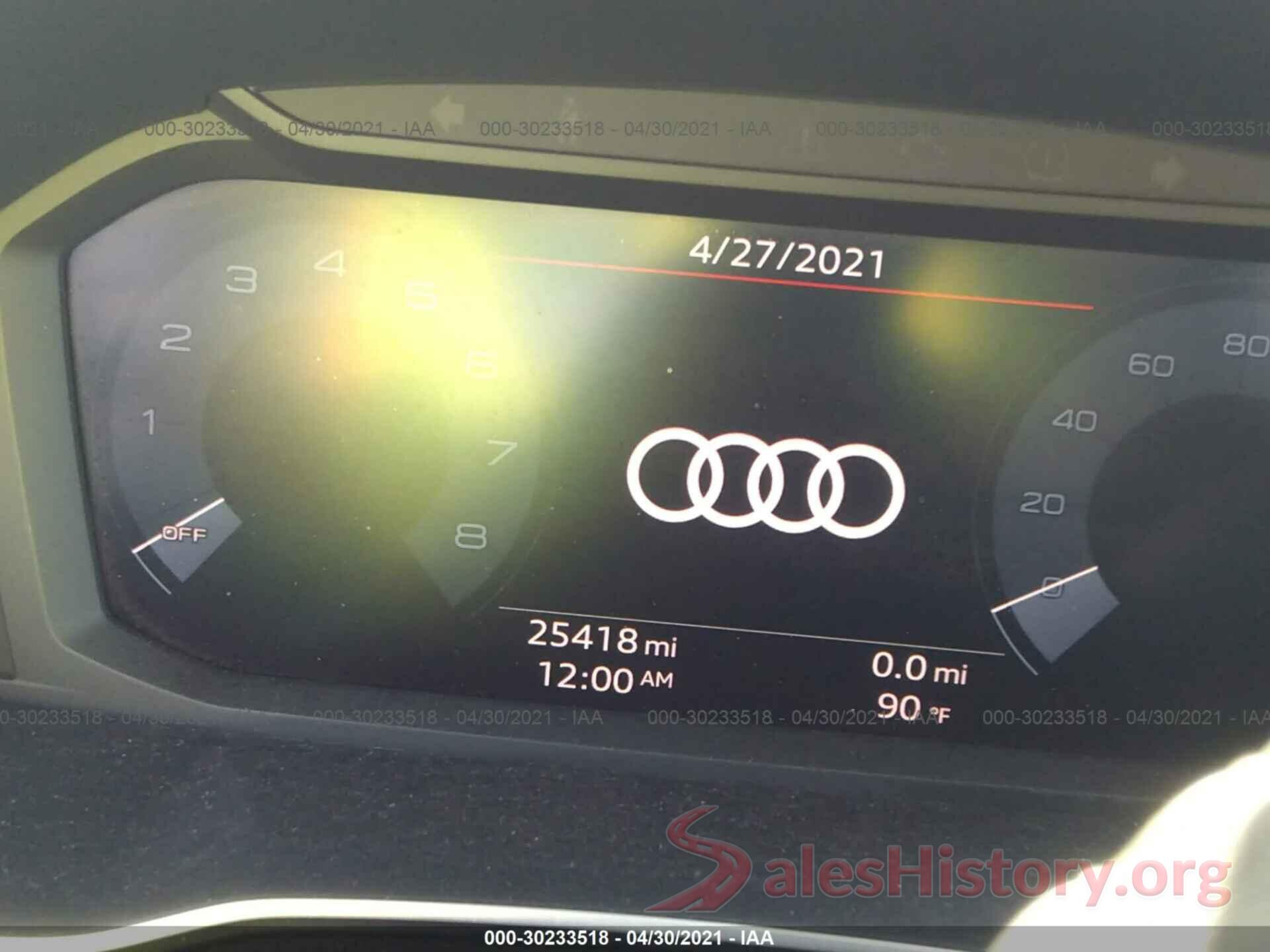 WA1AECF36L1030895 2020 AUDI Q3