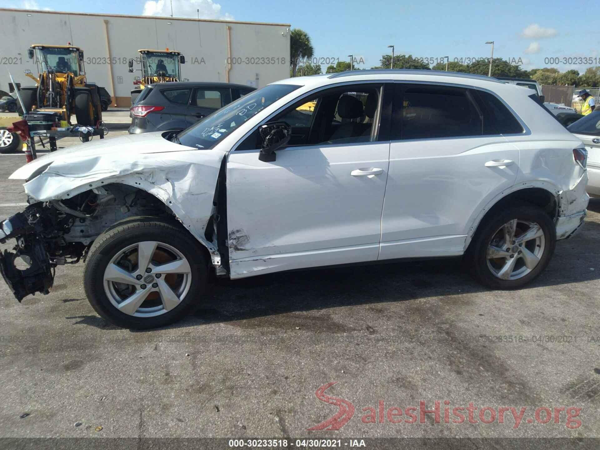 WA1AECF36L1030895 2020 AUDI Q3