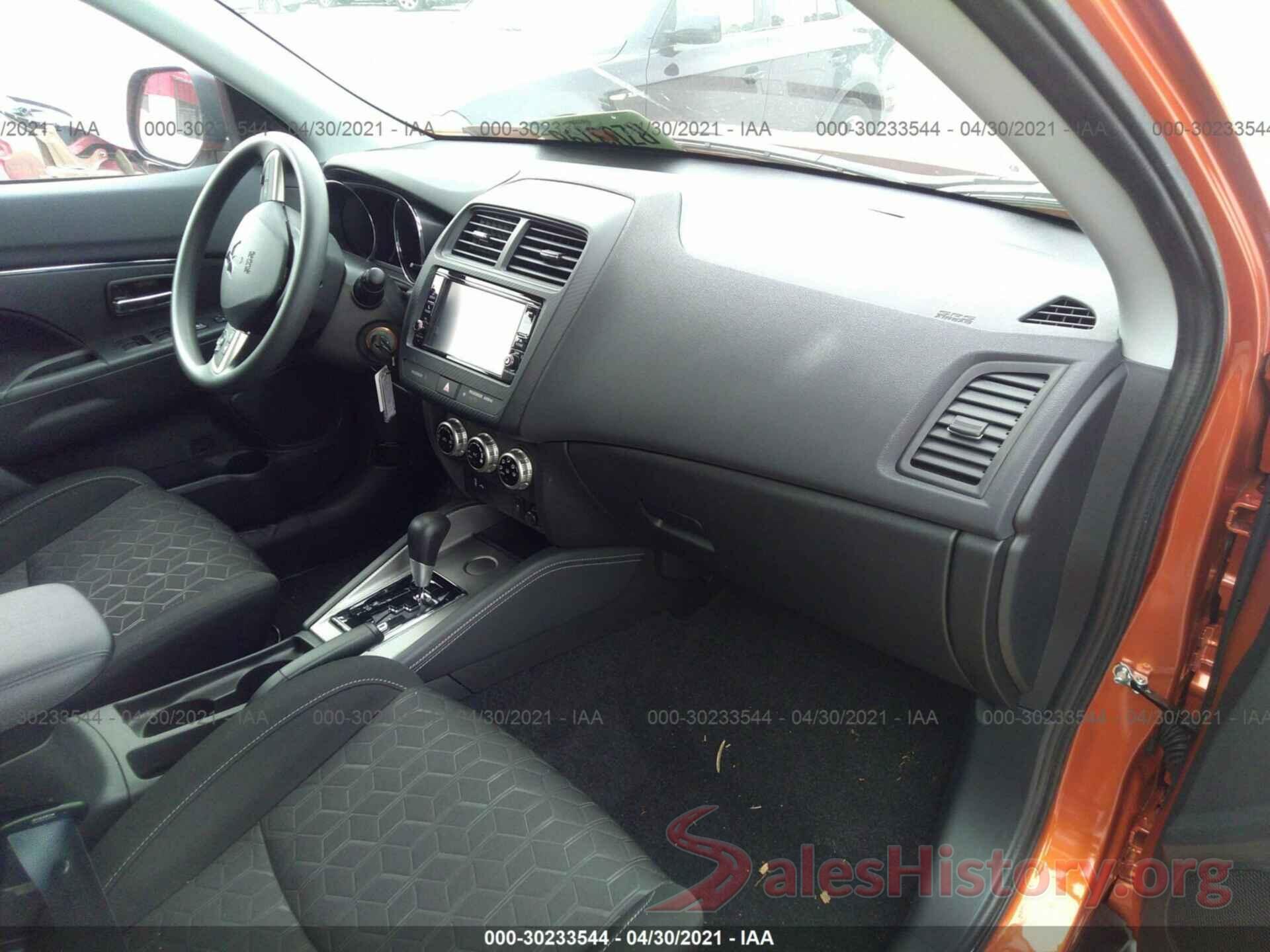 JA4APUAU9MU019907 2021 MITSUBISHI OUTLANDER SPORT