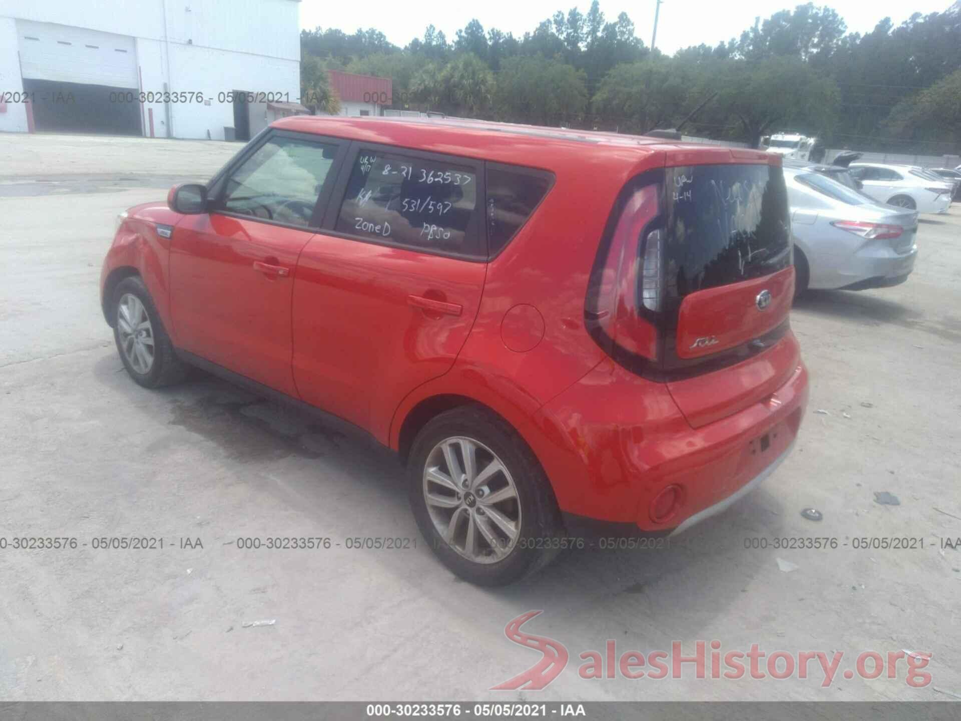 KNDJP3A56K7670741 2019 KIA SOUL