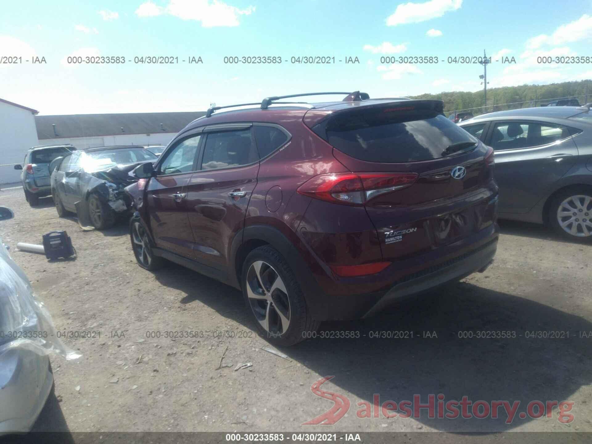 KM8J3CA20GU164537 2016 HYUNDAI TUCSON