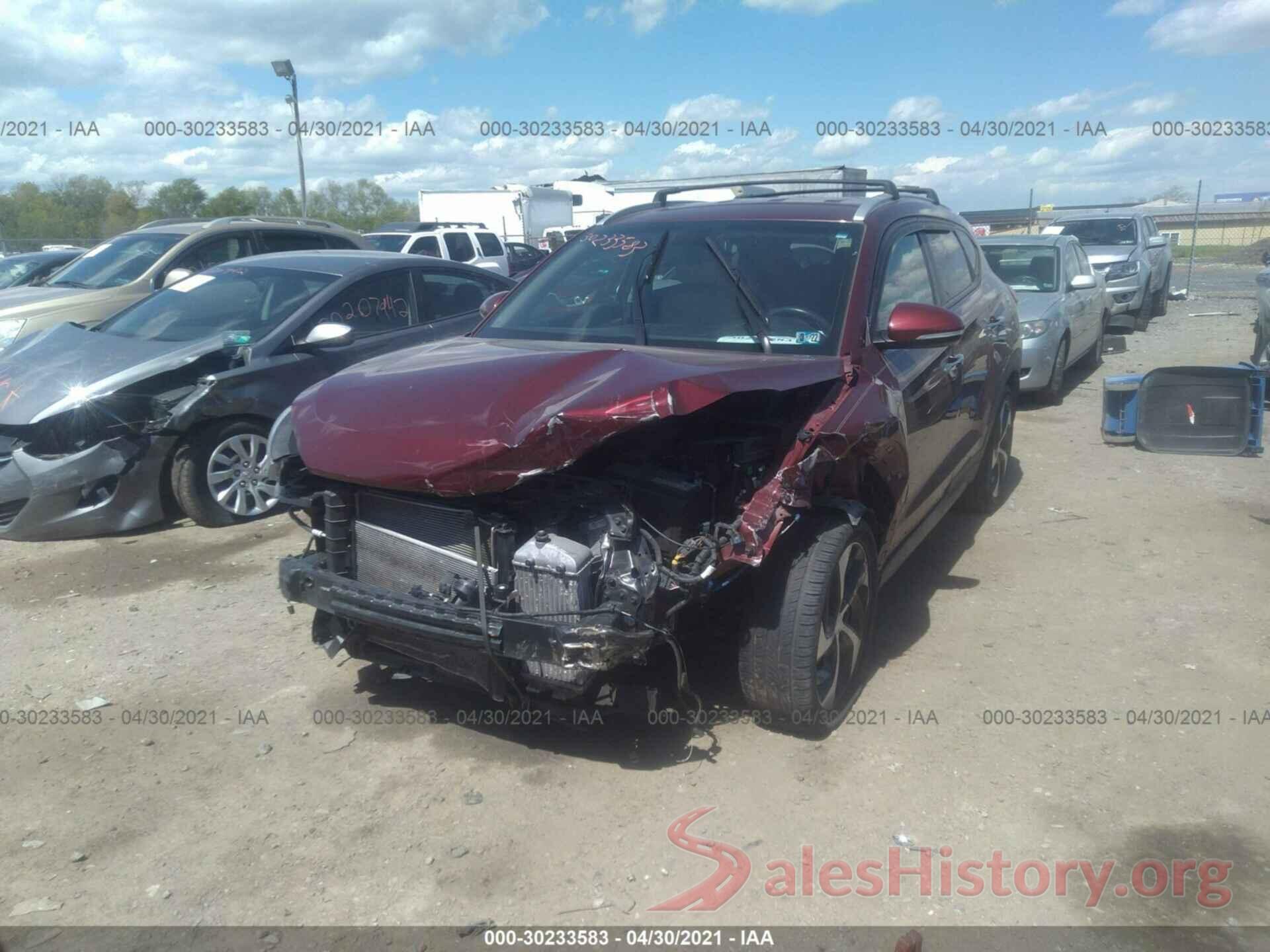 KM8J3CA20GU164537 2016 HYUNDAI TUCSON