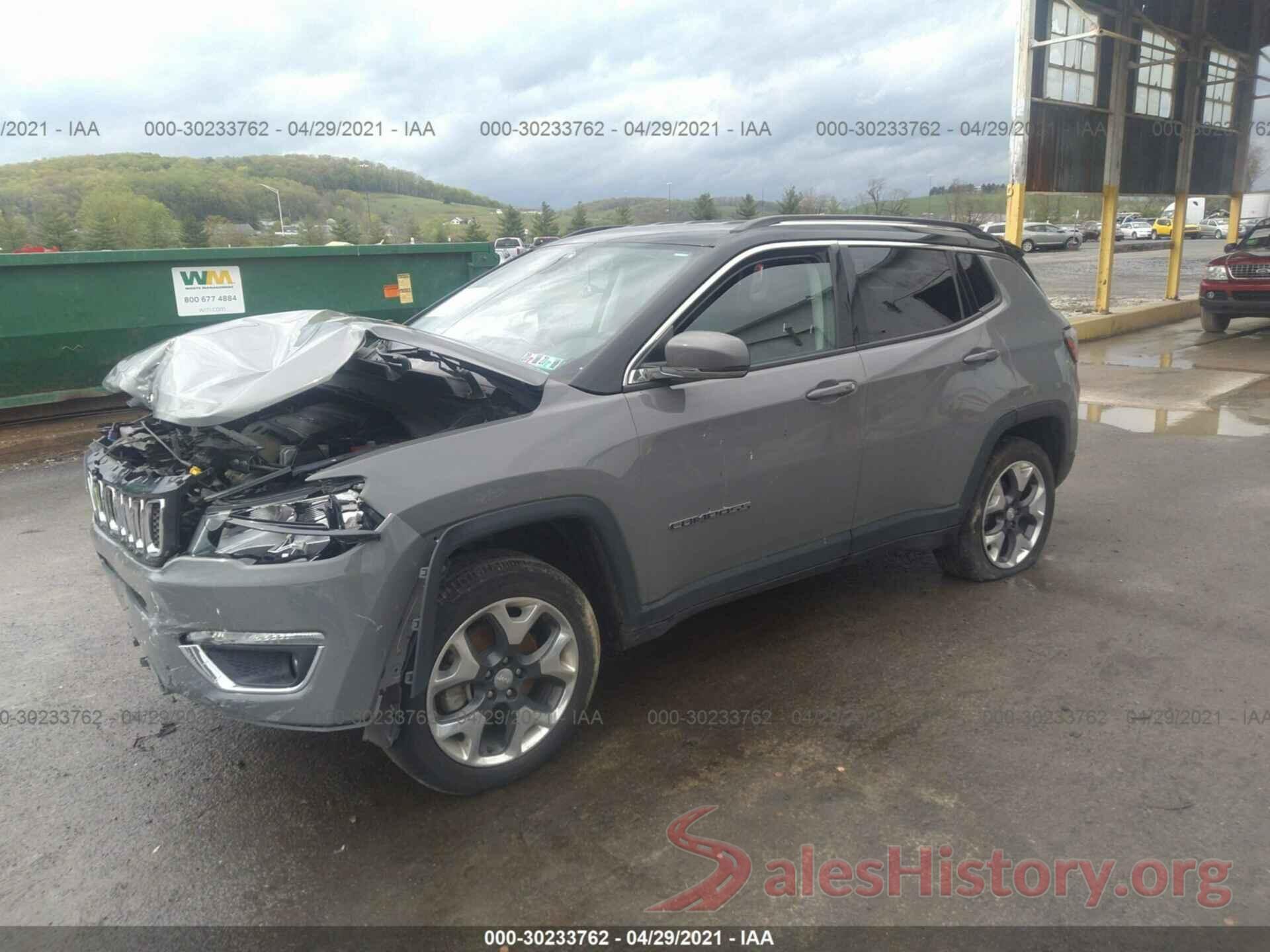 3C4NJDCB8KT709661 2019 JEEP COMPASS